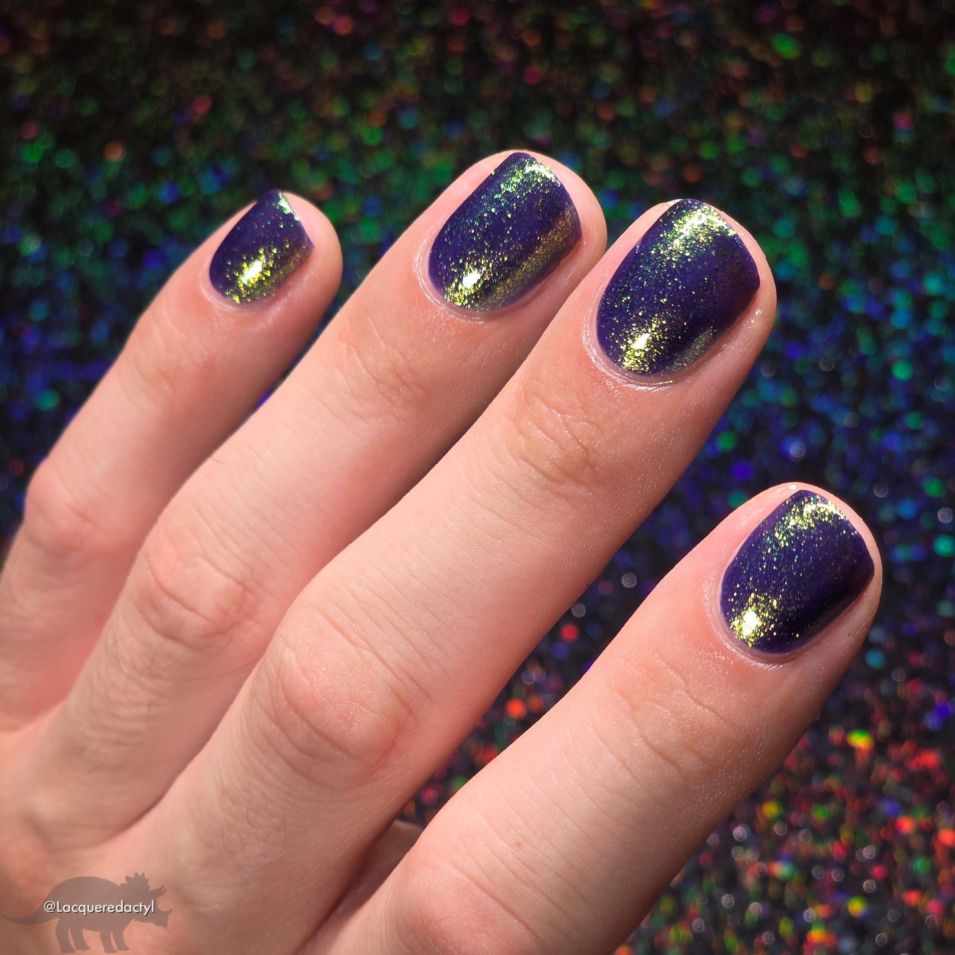 PRE ORDER: Sandman - Blurple Purple Shimmer Nail Polish - Bonus Track Collection - Ships in Approx. 5 Weeks - Dam Nail Polish