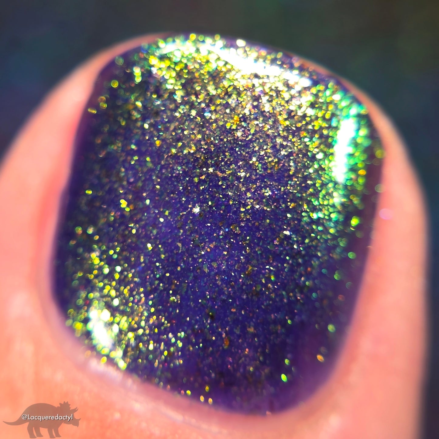 PRE ORDER: Sandman - Blurple Purple Shimmer Nail Polish - Bonus Track Collection - Ships in Approx. 5 Weeks - Dam Nail Polish