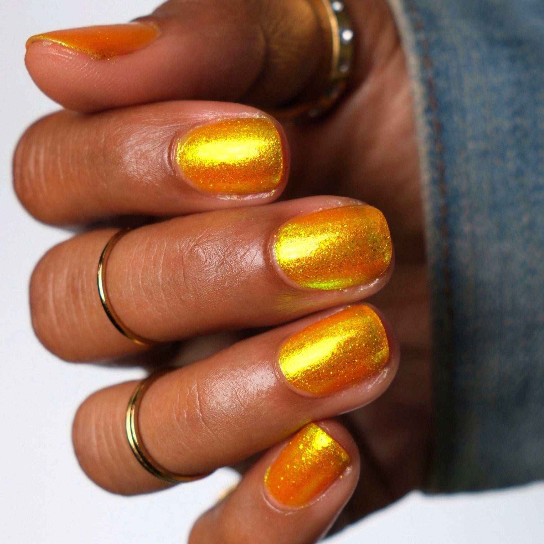 Monkey - Yellow Shimmer Nail Polish - Chinese Zodiac Collection - Dam Nail Polish