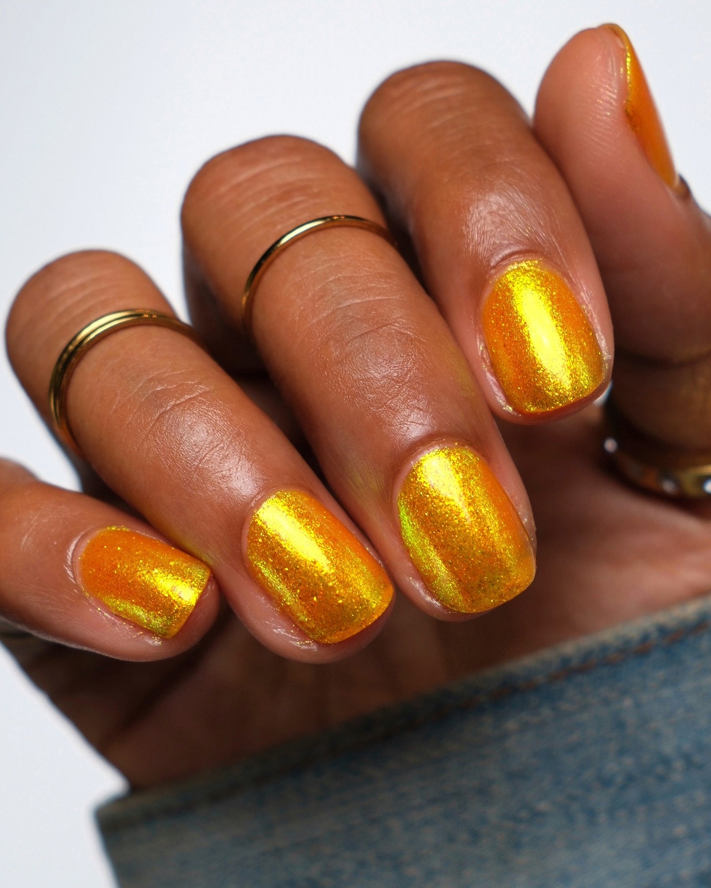 Monkey - Yellow Shimmer Nail Polish - Chinese Zodiac Collection - Dam Nail Polish