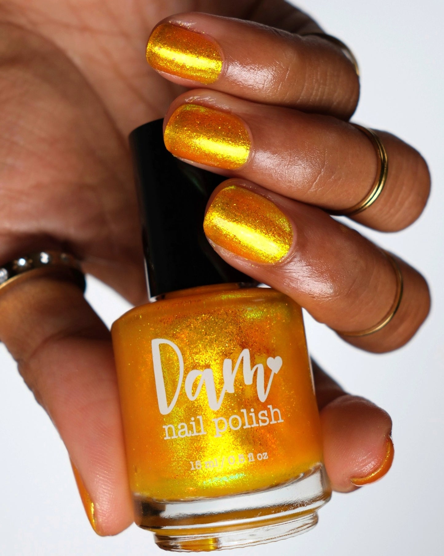 Monkey - Yellow Shimmer Nail Polish - Chinese Zodiac Collection - Dam Nail Polish