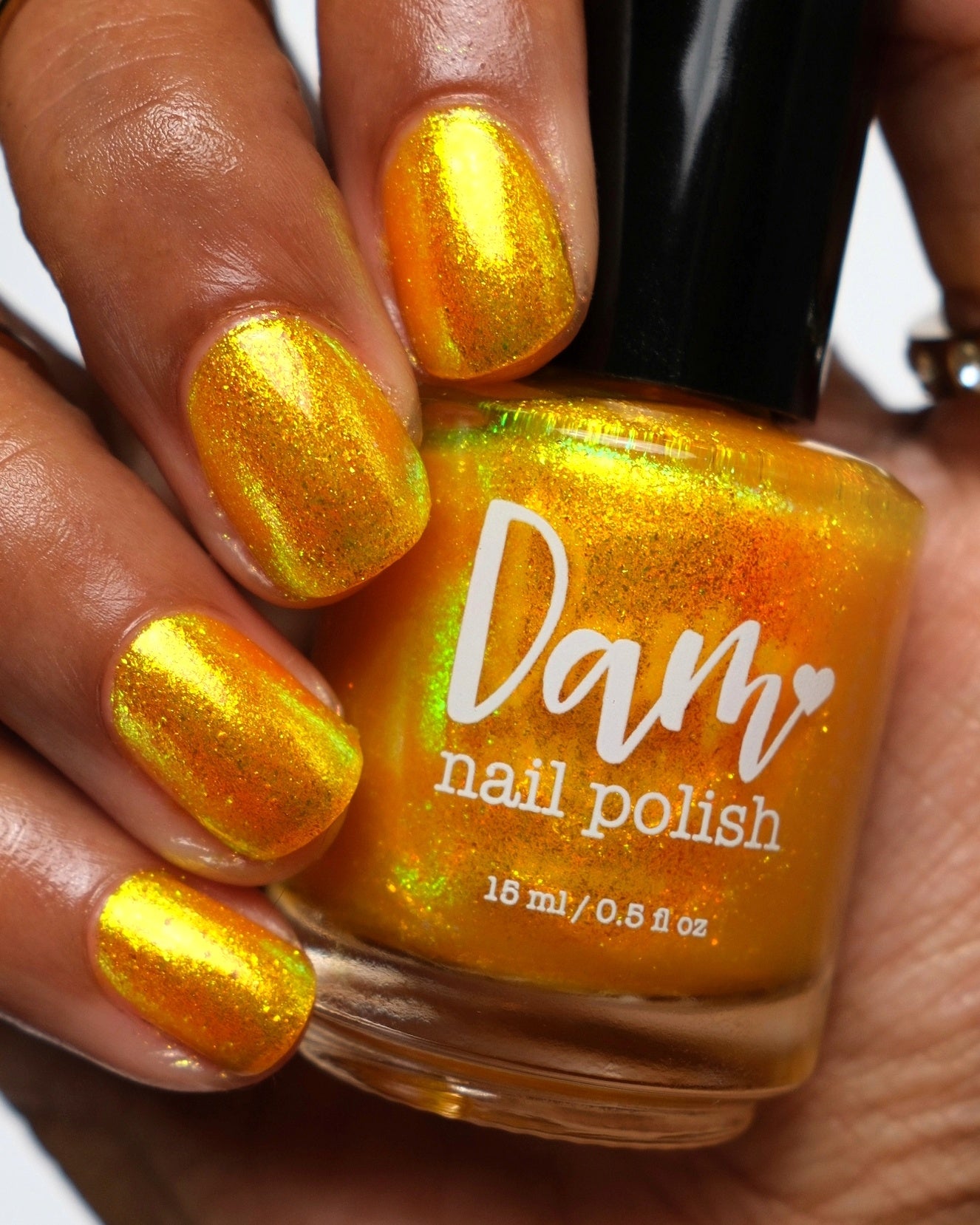 Monkey - Yellow Shimmer Nail Polish - Chinese Zodiac Collection - Dam Nail Polish