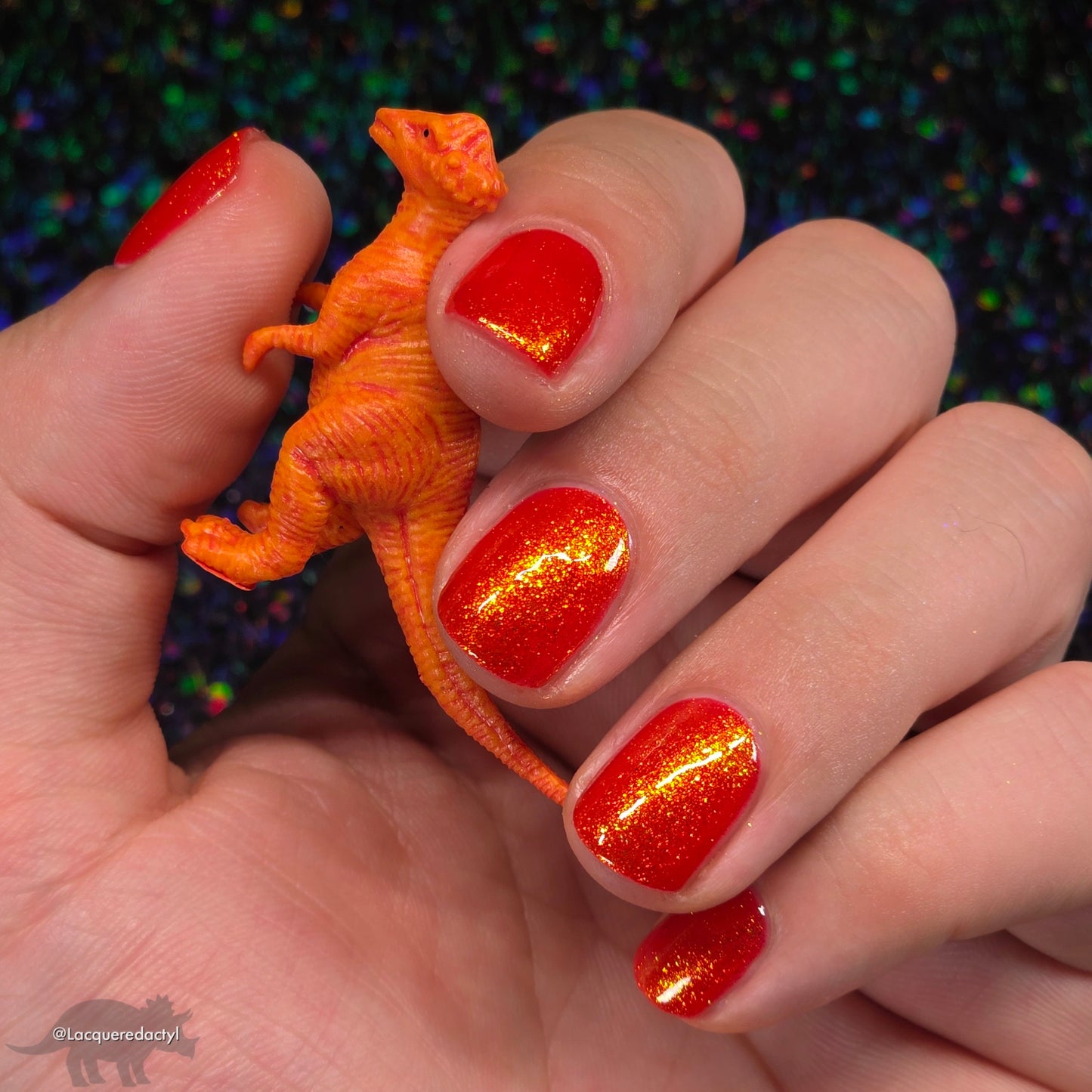 PRE ORDER: Dani Cali - Red Shimmer Nail Polish - Bonus Track Collection - Ships in Approx. 5 Weeks - Dam Nail Polish