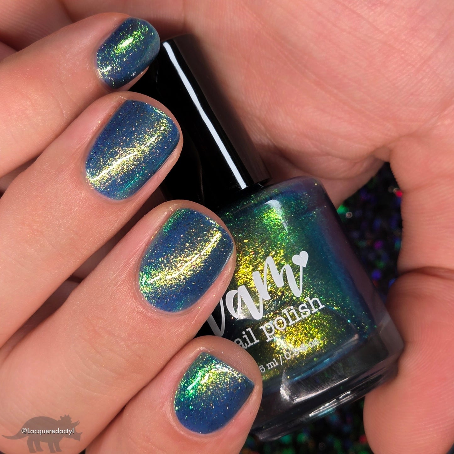 PRE ORDER: Sabotage - Blue Shimmer Nail Polish - Bonus Track Collection - Ships in Approx. 5 Weeks - Dam Nail Polish