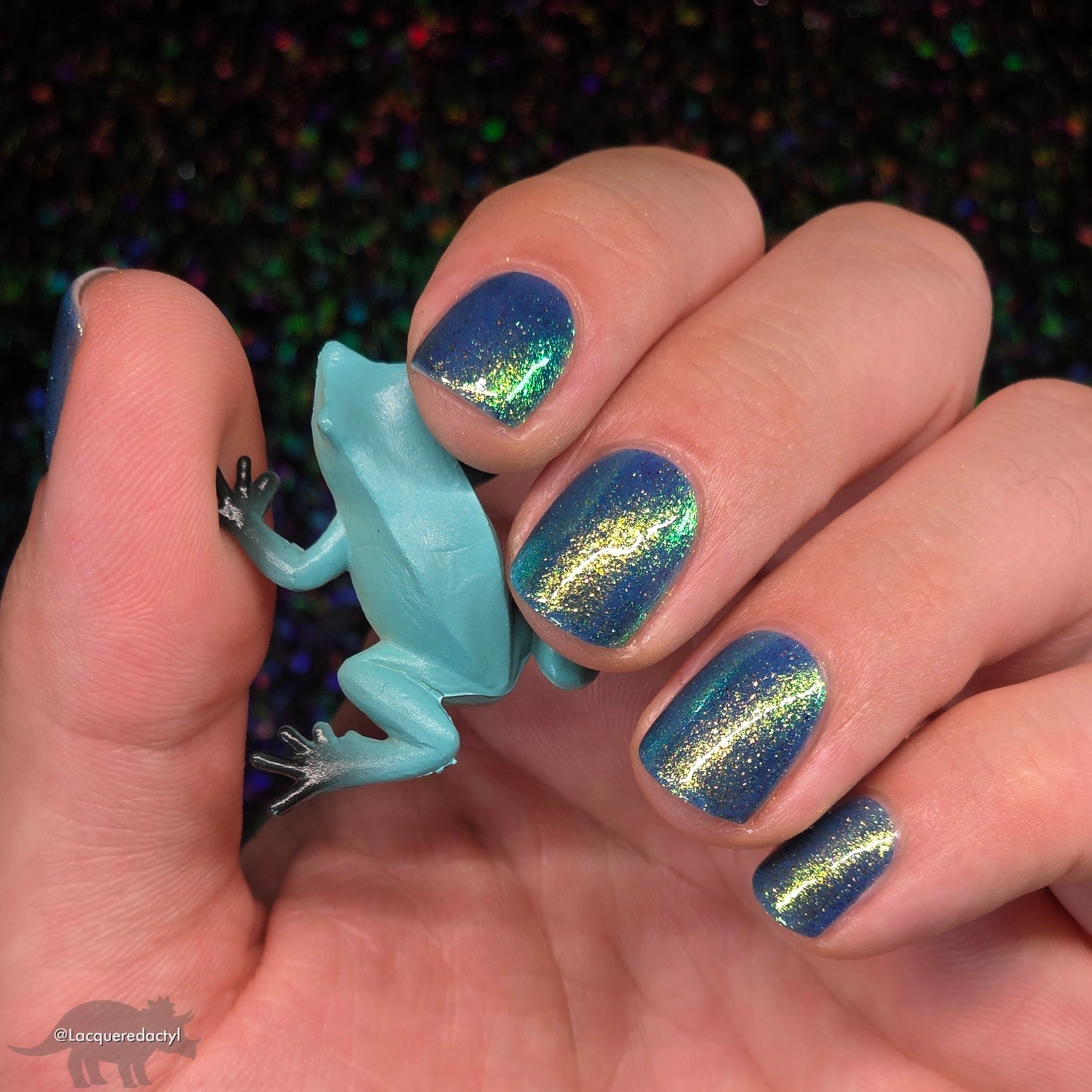 PRE ORDER: Sabotage - Blue Shimmer Nail Polish - Bonus Track Collection - Ships in Approx. 5 Weeks - Dam Nail Polish