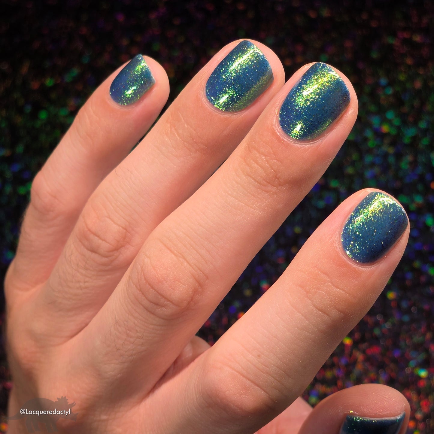 PRE ORDER: Sabotage - Blue Shimmer Nail Polish - Bonus Track Collection - Ships in Approx. 5 Weeks - Dam Nail Polish
