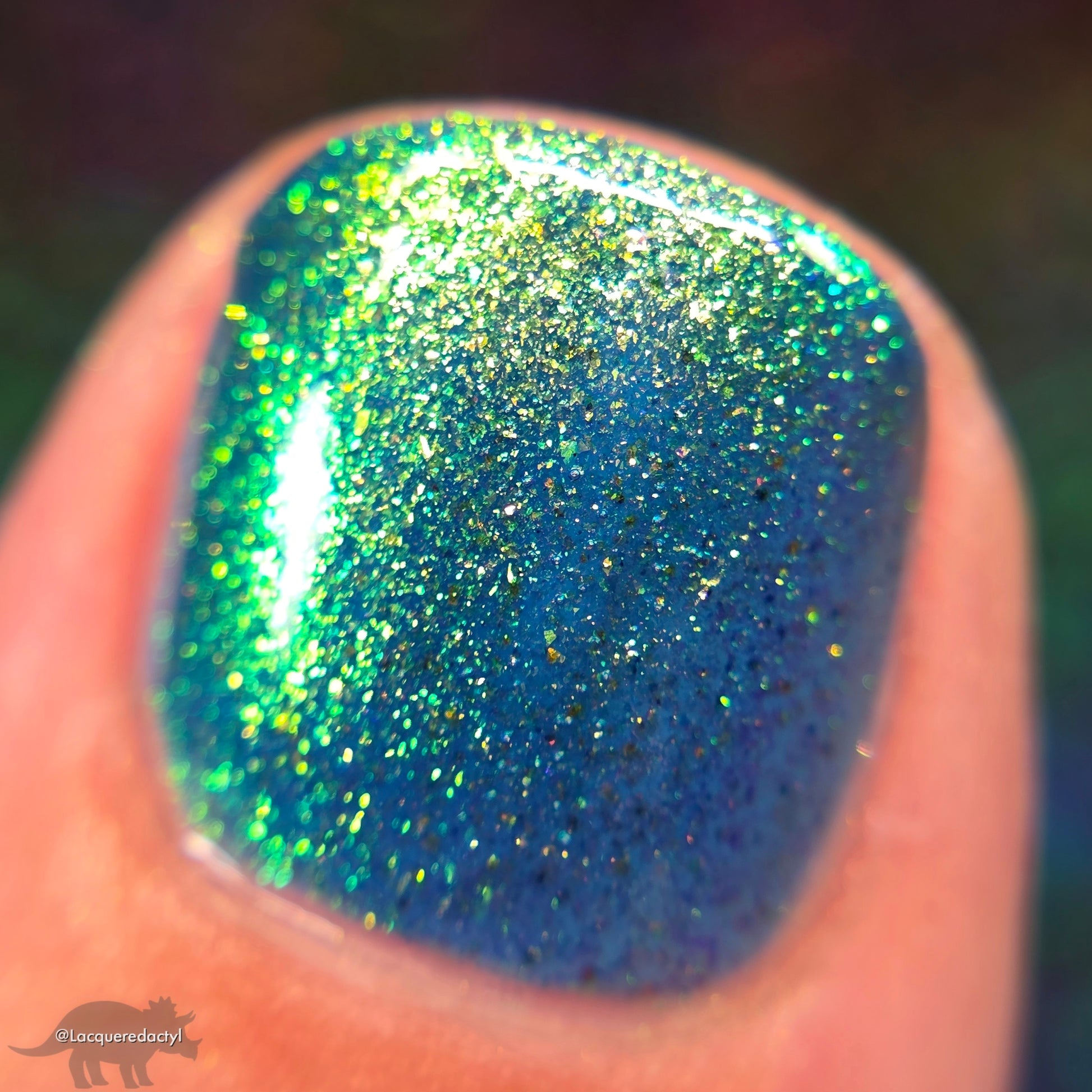 PRE ORDER: Sabotage - Blue Shimmer Nail Polish - Bonus Track Collection - Ships in Approx. 5 Weeks - Dam Nail Polish