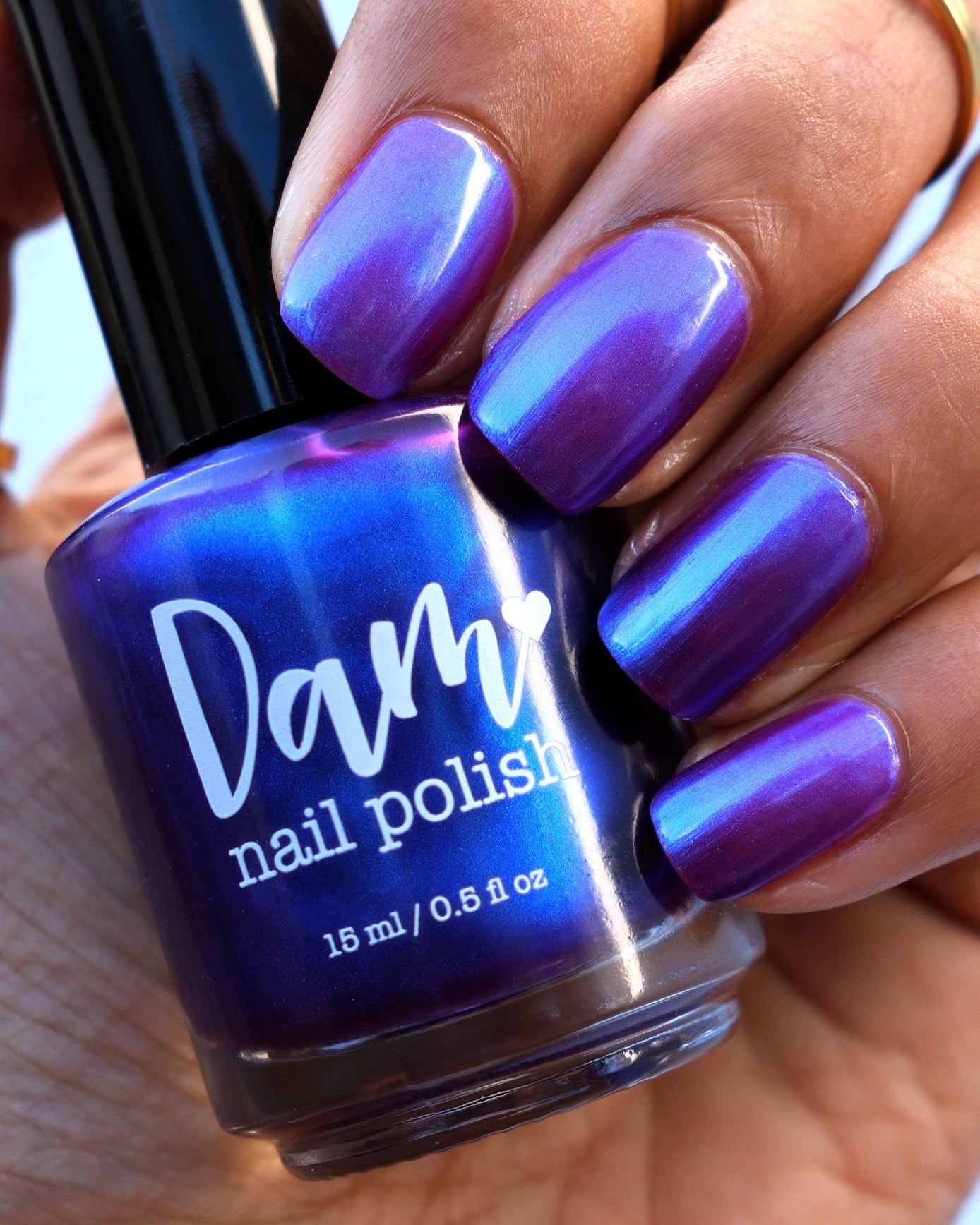 COMING SOON 5/15! Calm the F*ck Down - Purple Nail Polish - Shimmer Nail Polish - SHIMMAHS Facebook Custom 2026 - Dam Nail Polish