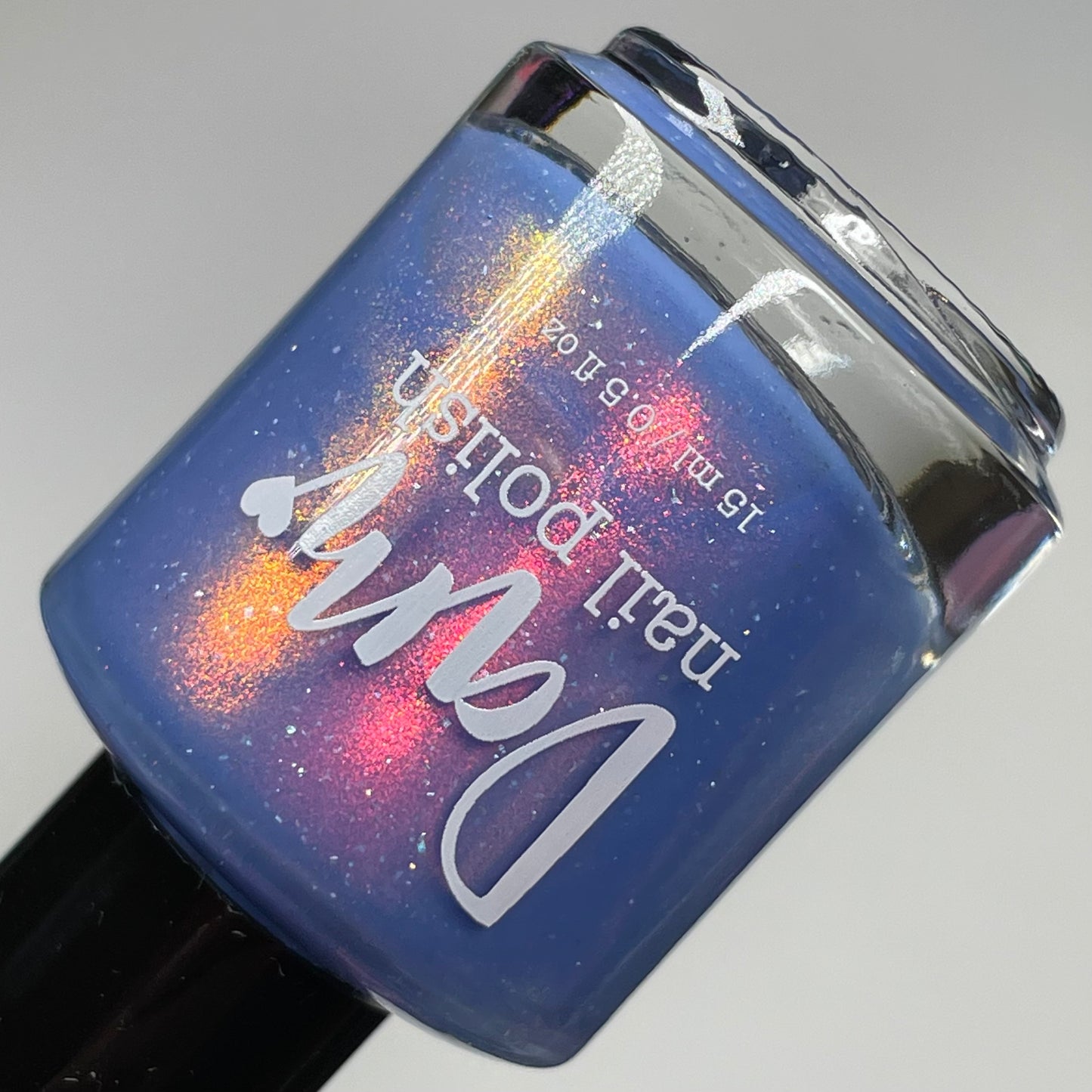 Say Freeze! - Periwinkle Shimmer Nail Polish - 12 Dam Days of Polish Advent 2023