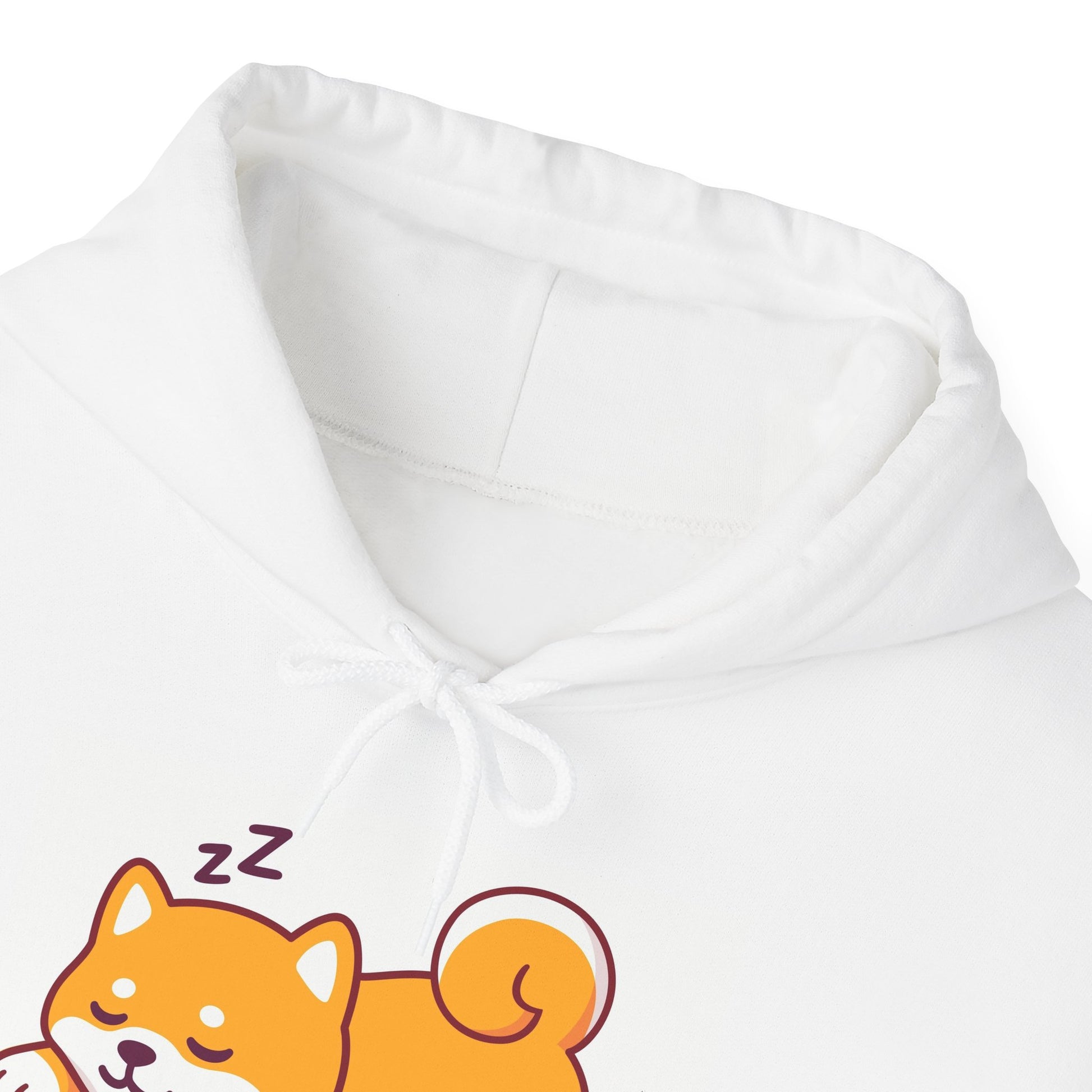 Sleepy Shiba Unisex Heavy Blend™ Hooded Sweatshirt - Dam Nail Polish