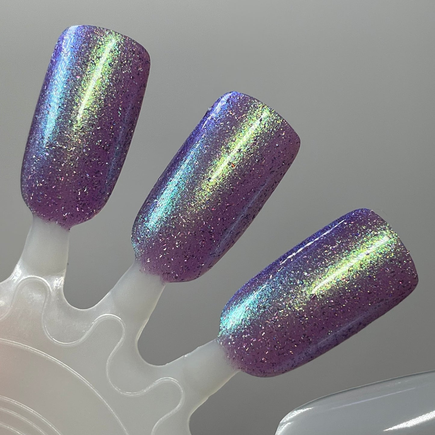 Sugar Plum Fairies - Purple Shimmer Nail Polish - 12 Dam Days of Polish Advent 2023 - Dam Nail Polish