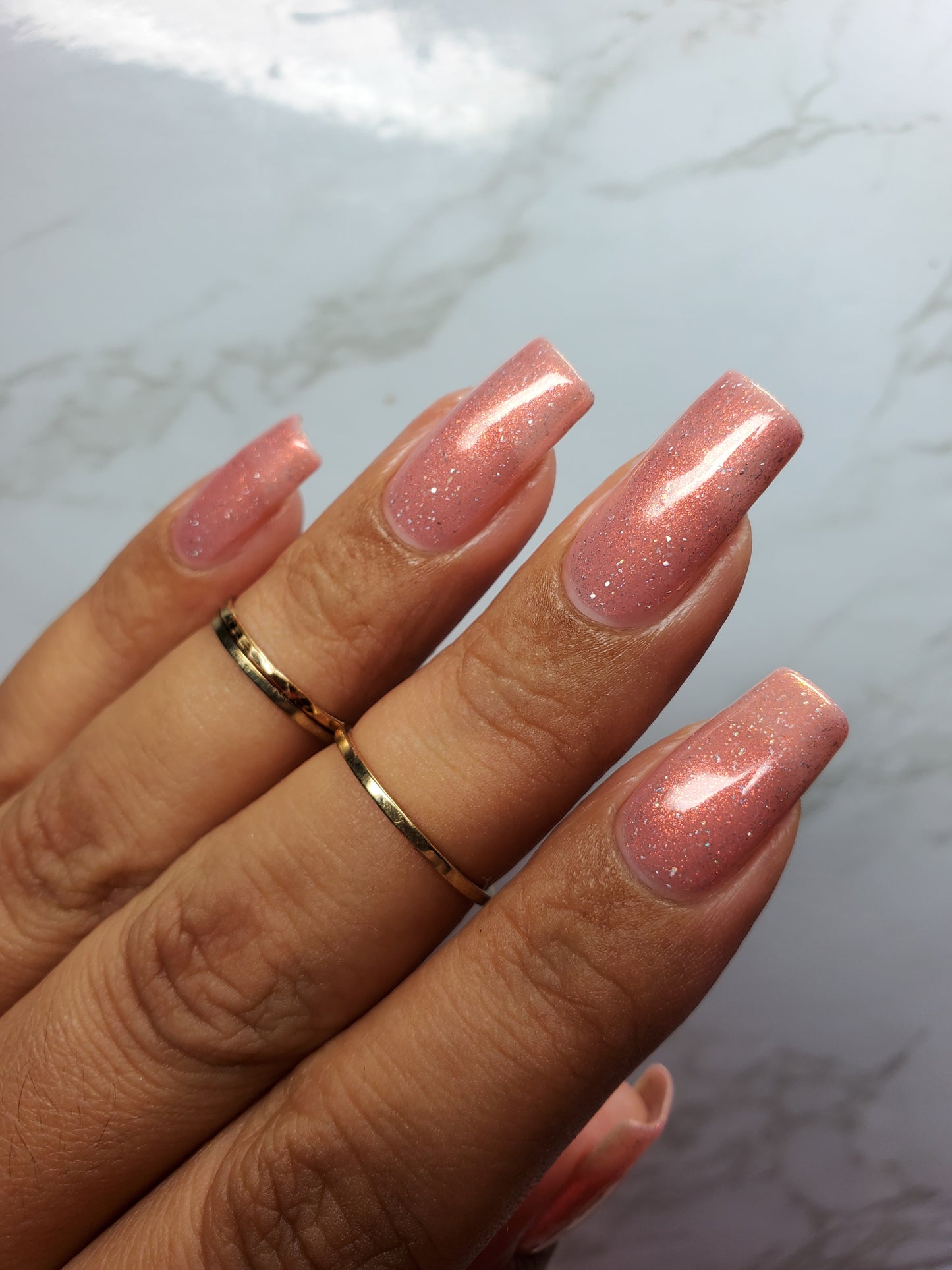 The Bean - Pink Shimmer Nail Polish - PBE Exclusive