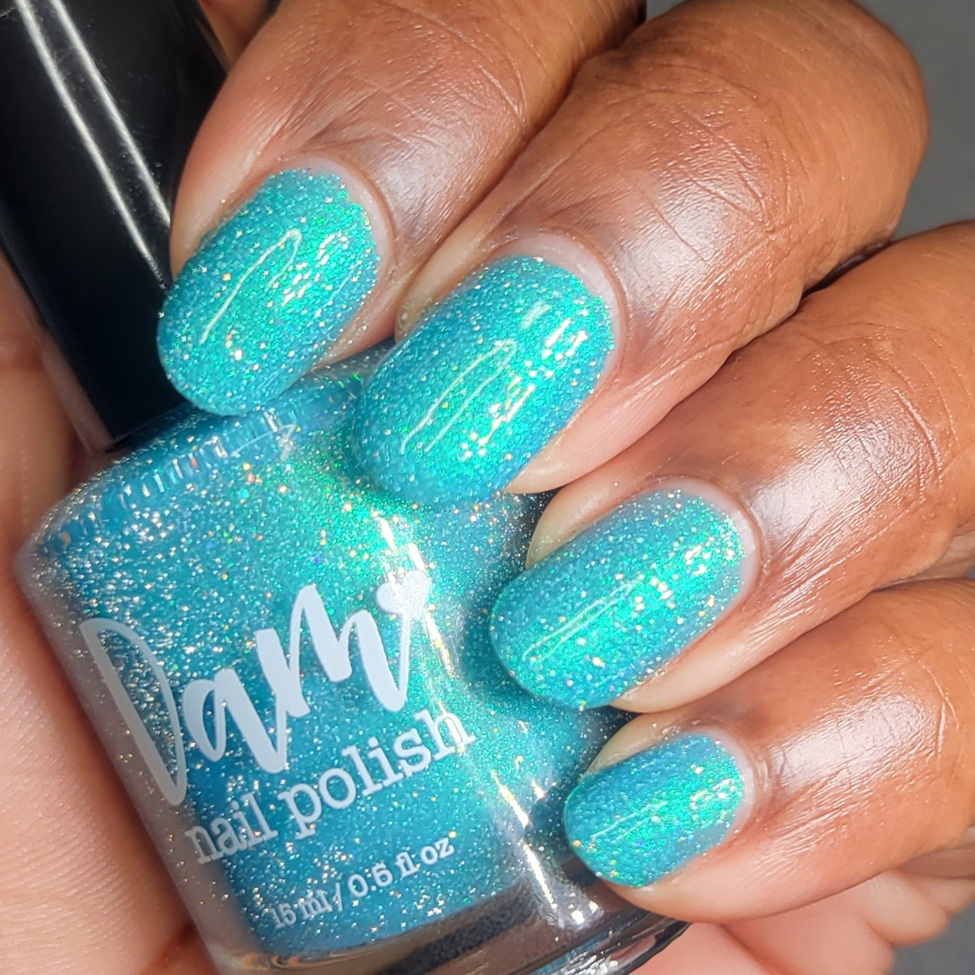 Chicago River - Teal Reflective Nail Polish - PBE Exclusive