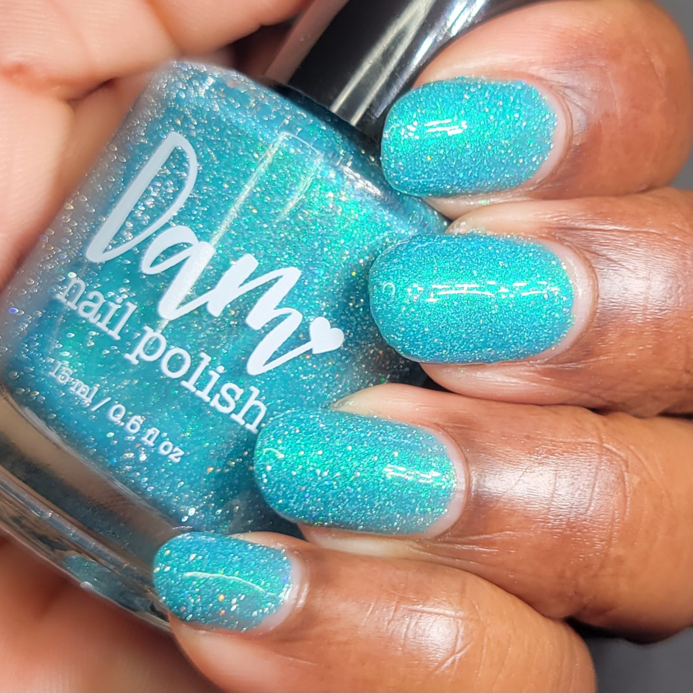 Chicago River - Teal Reflective Nail Polish - PBE Exclusive
