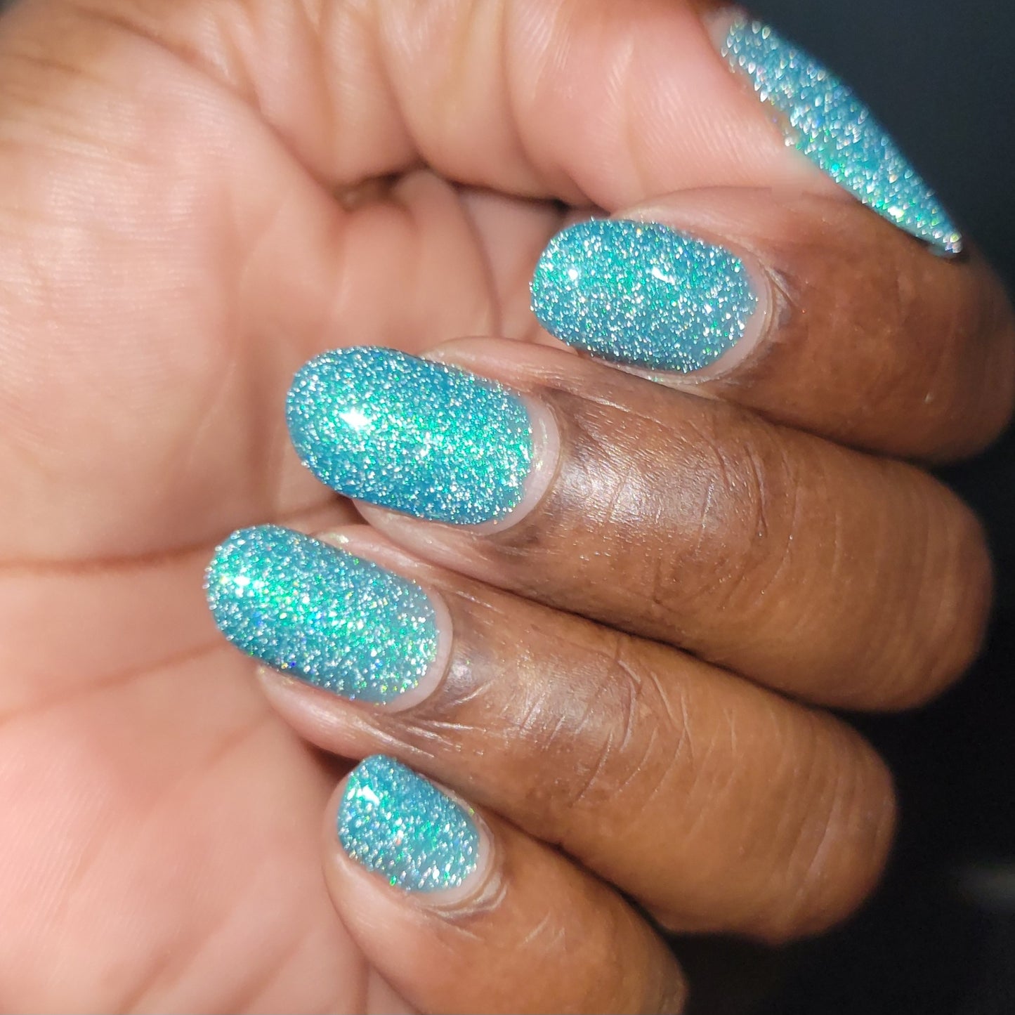 Chicago River - Teal Reflective Nail Polish - PBE Exclusive