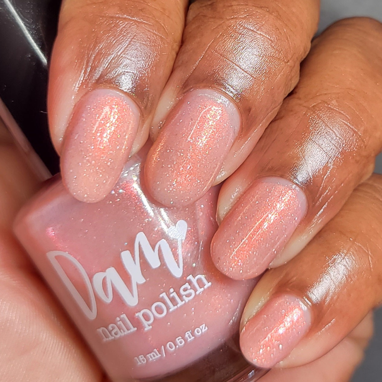The Bean - Pink Shimmer Nail Polish - PBE Exclusive