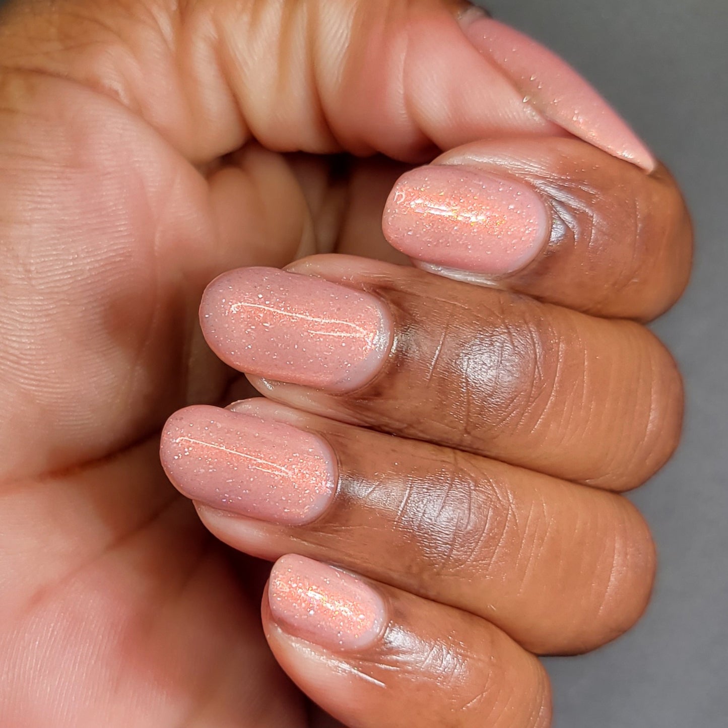 The Bean - Pink Shimmer Nail Polish - PBE Exclusive