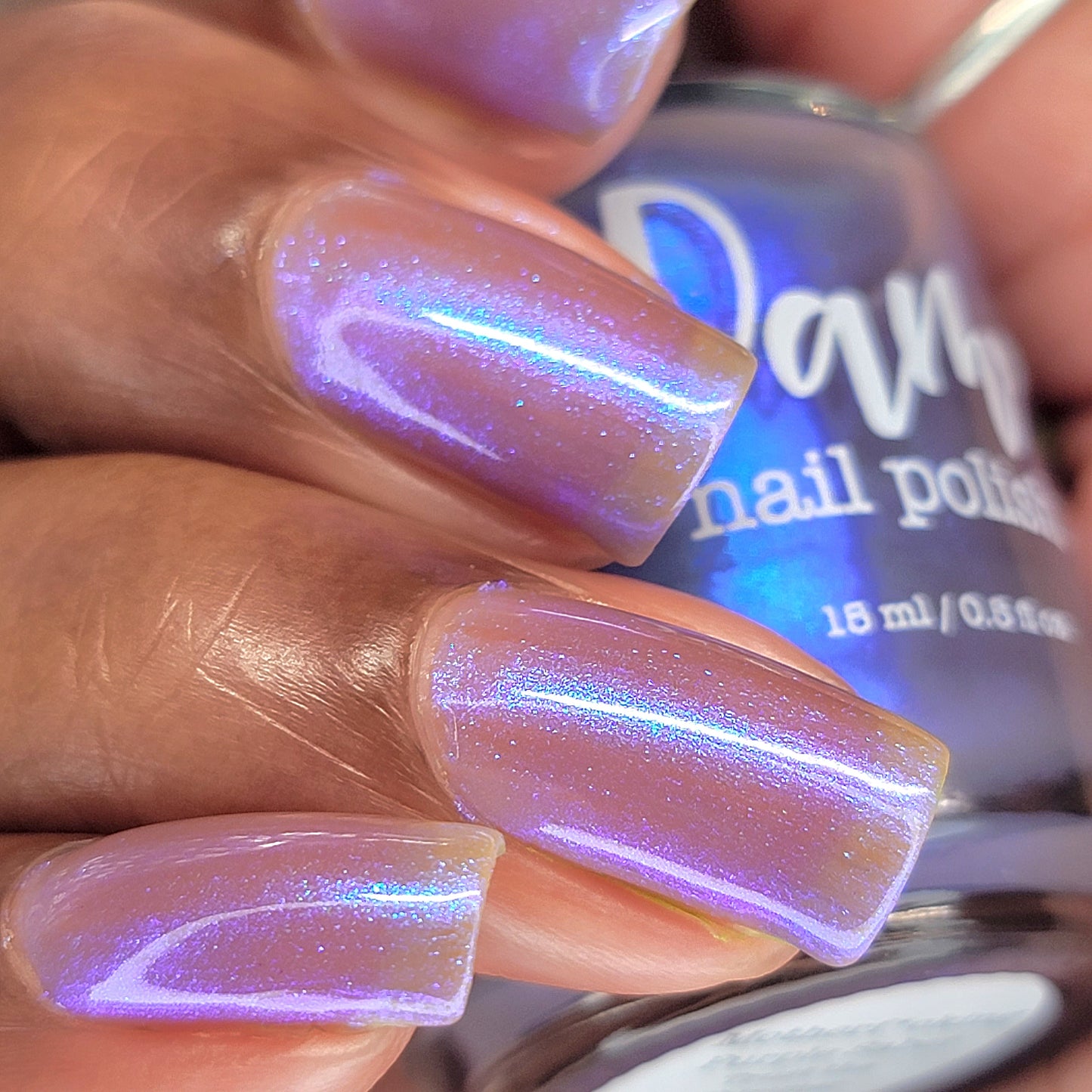 Motherf*cking Purple Saber - Blurple Shimmer Nail Polish - Trust the Shimmer Collection