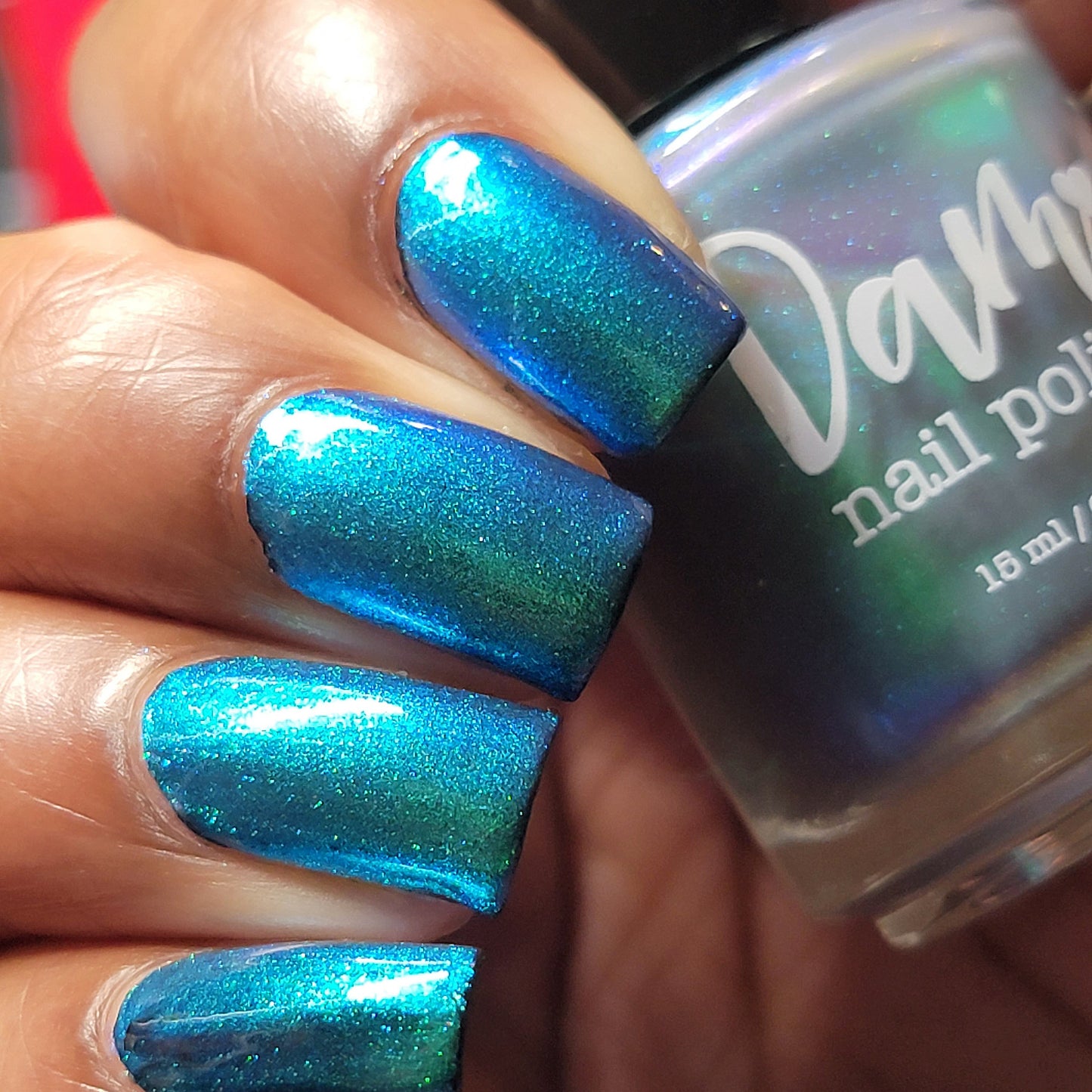 Get This Polish You Must - Green Shimmer Nail Polish - Trust the Shimmer Collection