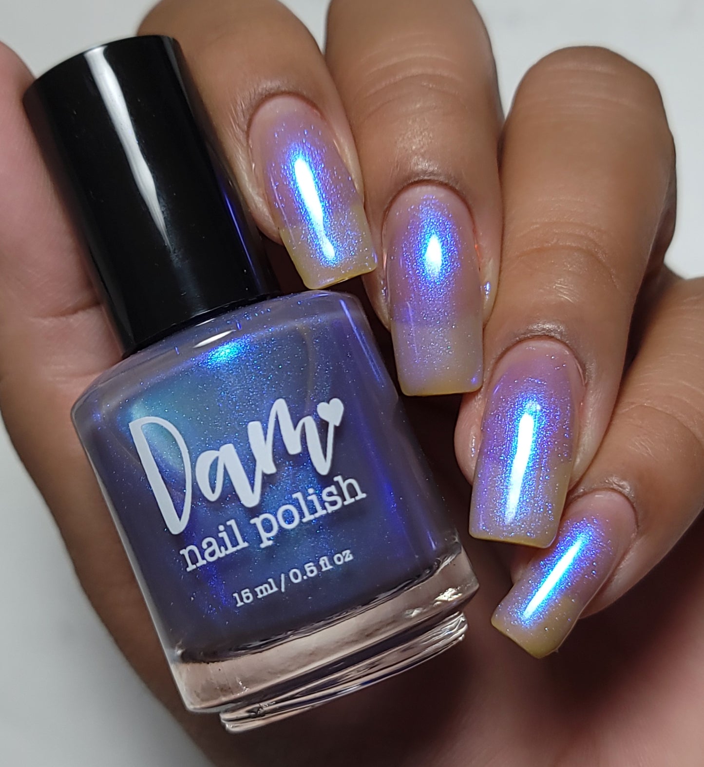 Motherf*cking Purple Saber - Blurple Shimmer Nail Polish - Trust the Shimmer Collection