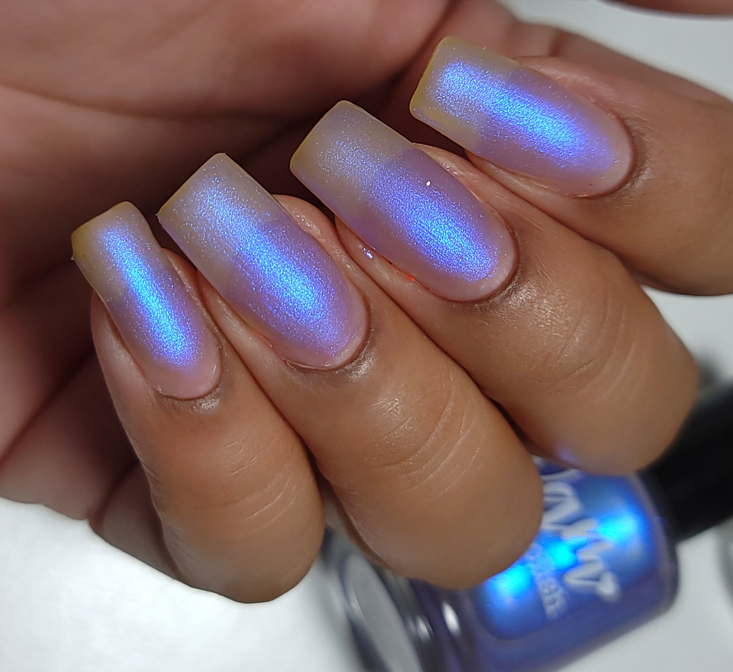 COMING SOON! 5/2 PRE ORDER: Motherf*cking Purple Saber - Blurple Shimmer Nail Polish - Trust the Shimmer Collection - Ships in ~5 weeks - Dam Nail Polish
