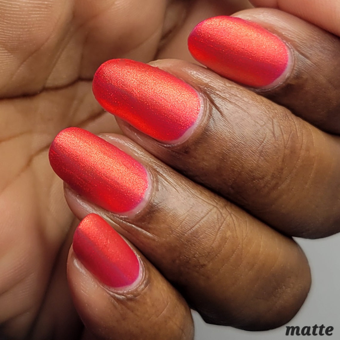 Year of the Dragon - Red Shimmer Nail Polish - Lunar New Year 2024