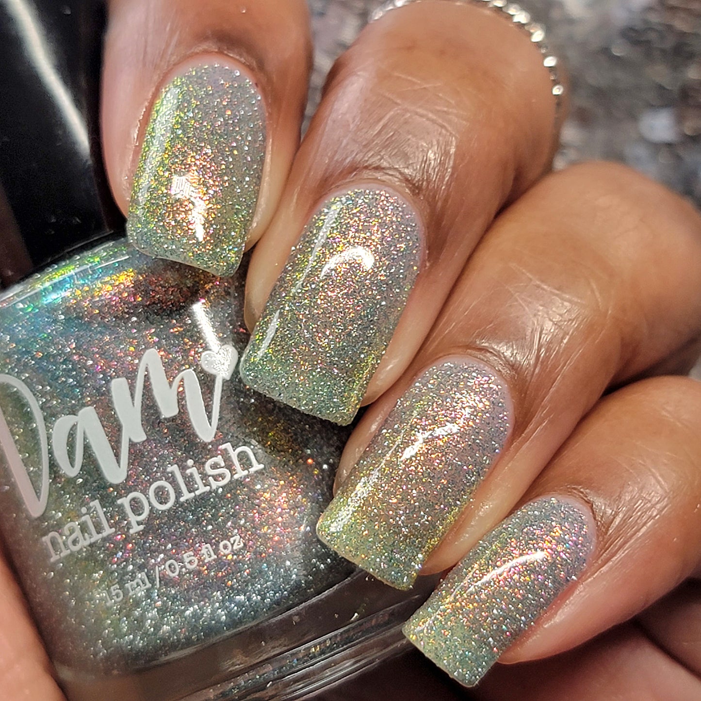 Totally Pawsome - Blue Reflective Nail Polish - Glitter Nail Polish - PBE Exclusive 2024 - Dam Nail Polish