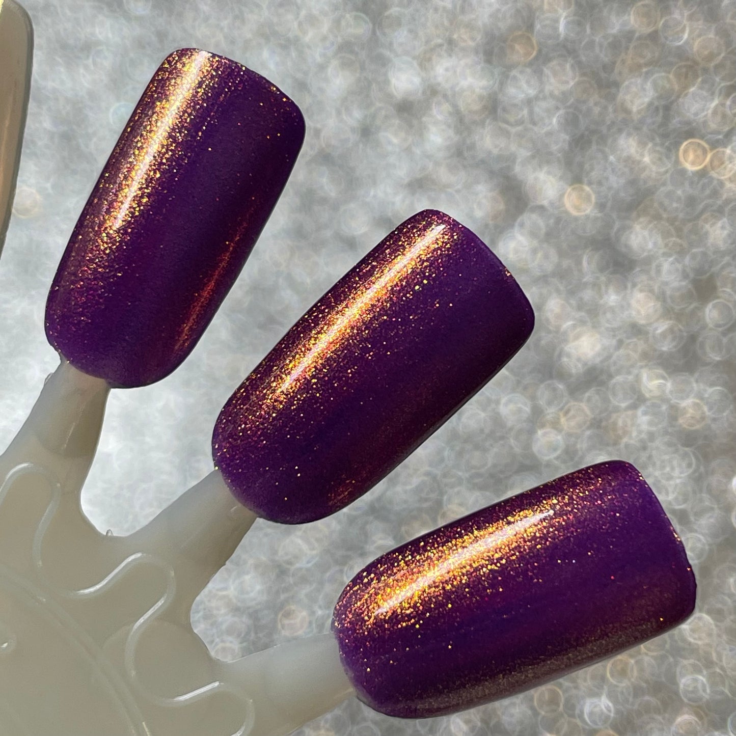 Feria de Abril - Purple Nail Polish - Shimmer Nail Polish - Celebraciones en España Trio