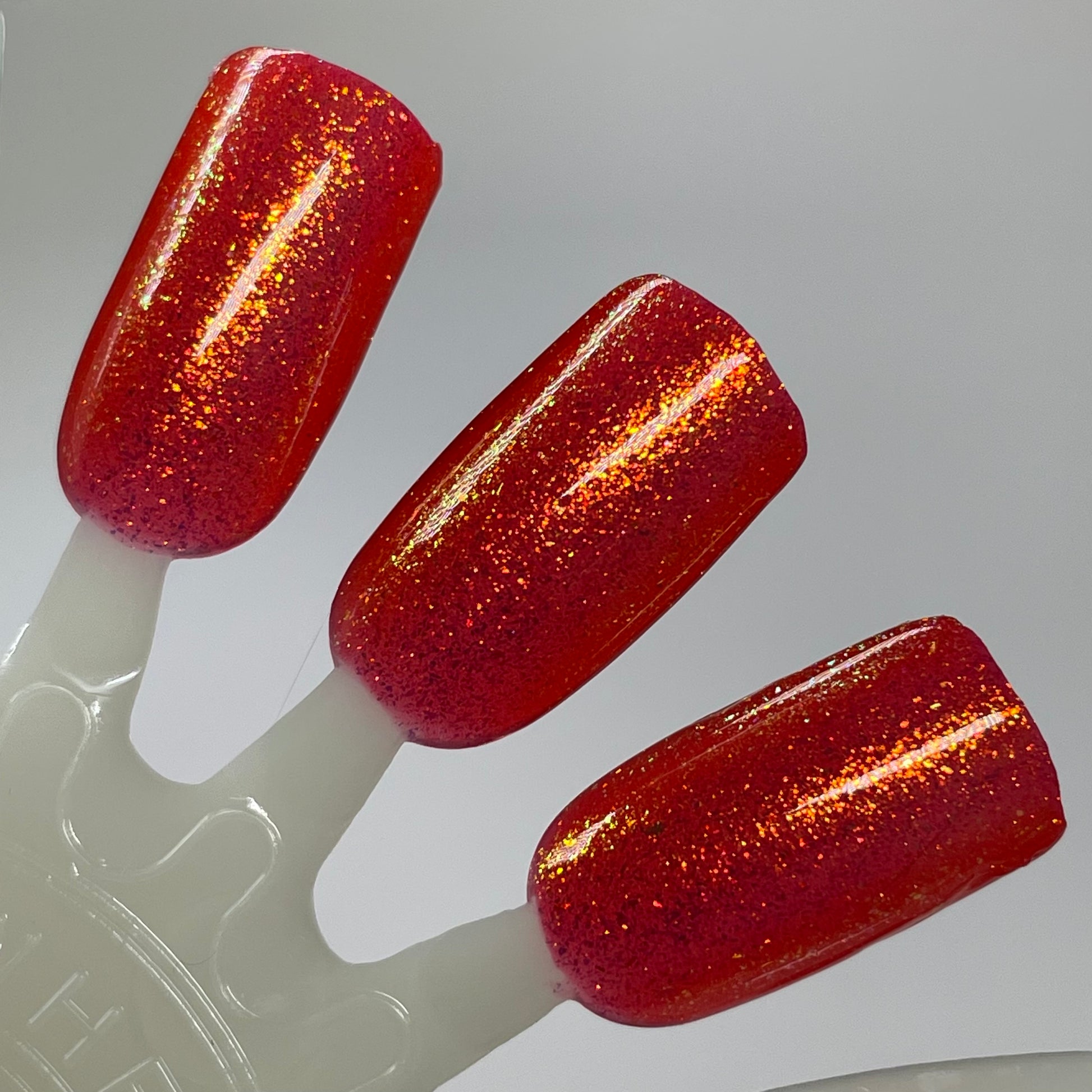 PRE ORDER: Dani Cali - Red Shimmer Nail Polish - Bonus Track Collection - Ships in Approx. 5 Weeks - Dam Nail Polish