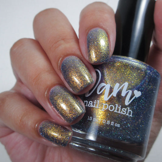 I'm Made of Magic, MFer - Purple Nail Polish - Reflective Nail Polish - October 2025 POTM - Dam Nail Polish