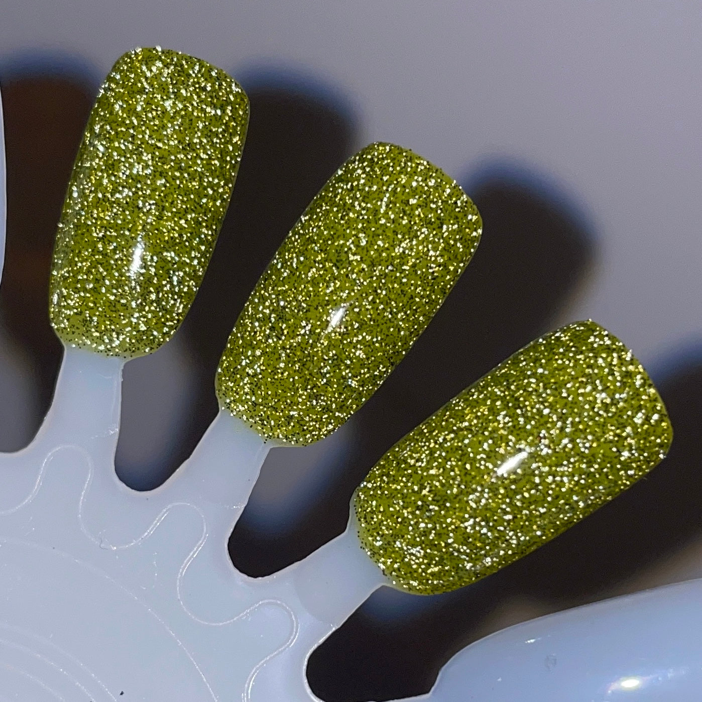 Big Glowing Dill - Pickle Green Glow in the Dark Nail Polish