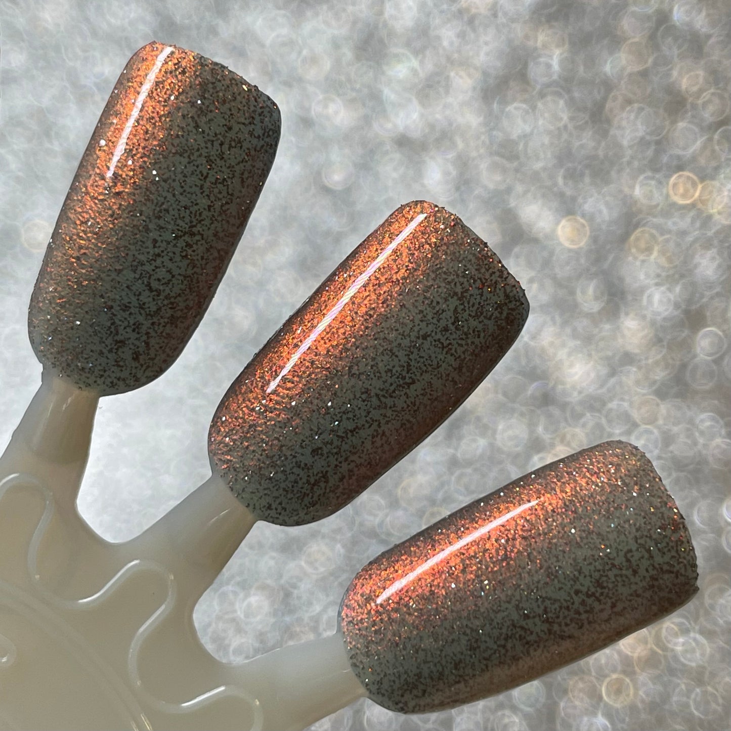 Shall We Have A Seance? - Gray Nail Polish - Reflective Nail Polish - Ghostly Collection - Halloween 2025 - Dam Nail Polish