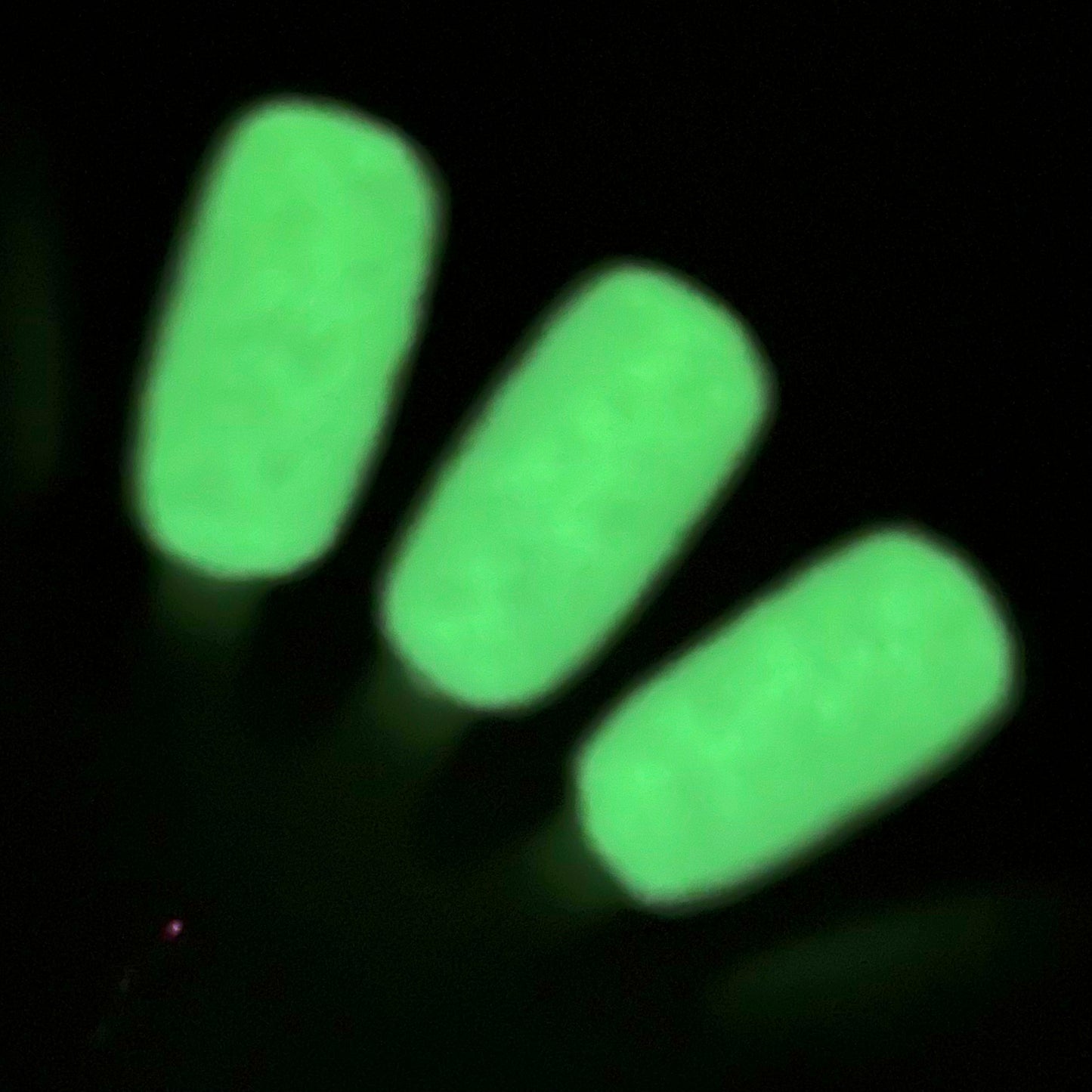 Big Glowing Dill - Pickle Green Glow in the Dark Nail Polish