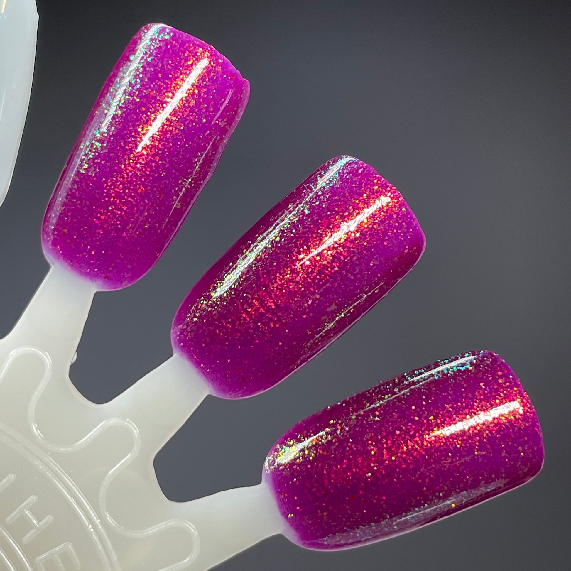 PRE ORDER: Should I Stay - Deep Fucshia Shimmer Nail Polish - Bonus Track Collection - Ships in Approx. 5 Weeks - Dam Nail Polish