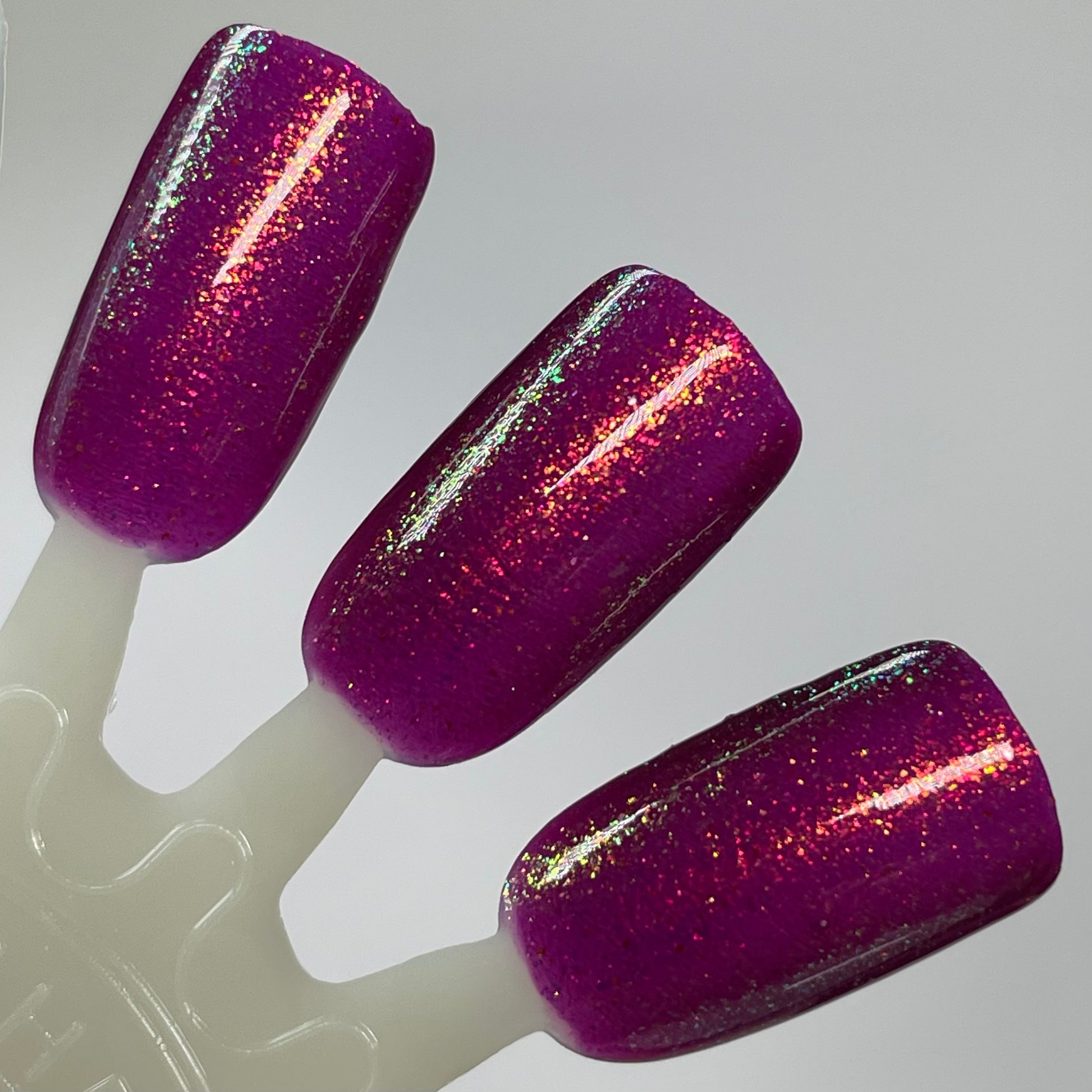 PRE ORDER: Should I Stay - Deep Fucshia Shimmer Nail Polish - Bonus Track Collection - Ships in Approx. 5 Weeks - Dam Nail Polish