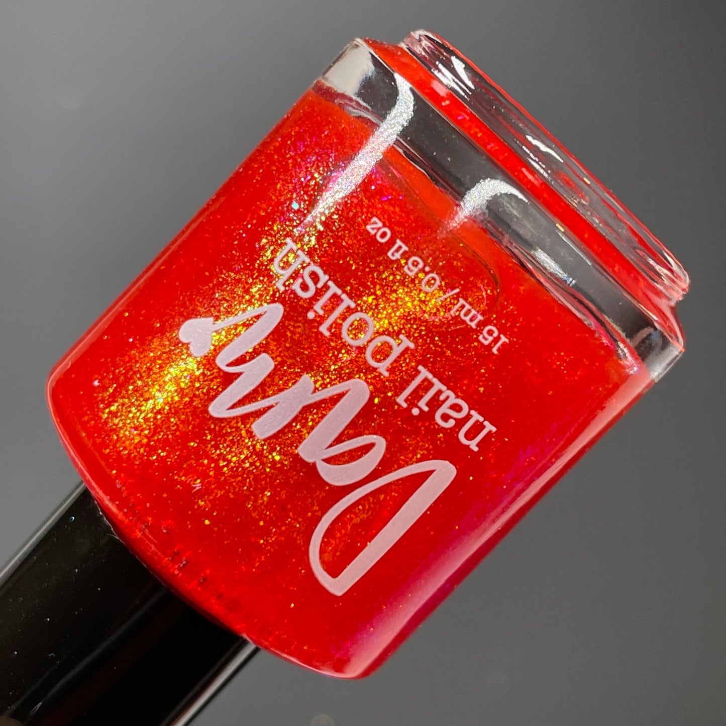 PRE ORDER: Dani Cali - Red Shimmer Nail Polish - Bonus Track Collection - Ships in Approx. 5 Weeks - Dam Nail Polish