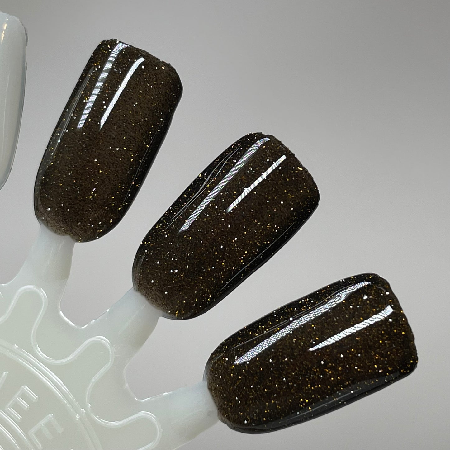 Drama Queen - Black Nail Polish - Reflective Nail Polish - Midwest Shiba Inu Rescue Charity Polish - Dam Nail Polish