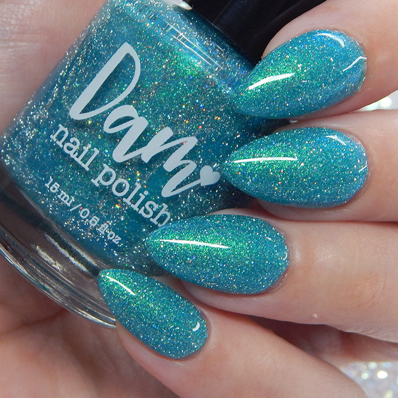 Chicago River - Teal Reflective Nail Polish - PBE Exclusive