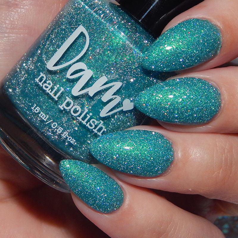 Chicago River - Teal Reflective Nail Polish - PBE Exclusive