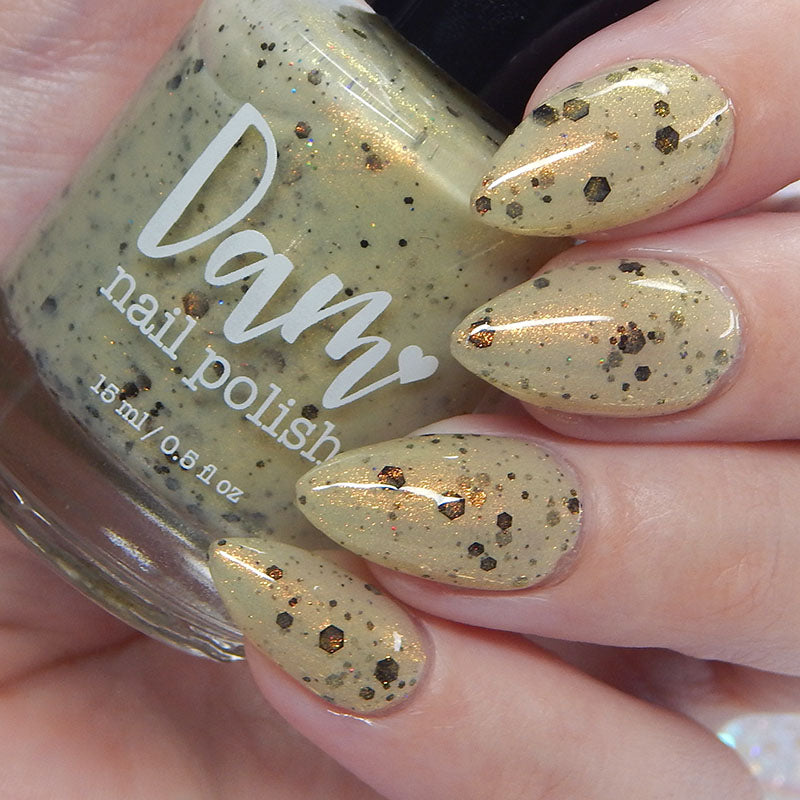 OG Devo-tea - Tan Crelly Nail Polish - Boba Collection - Dam Nail Polish