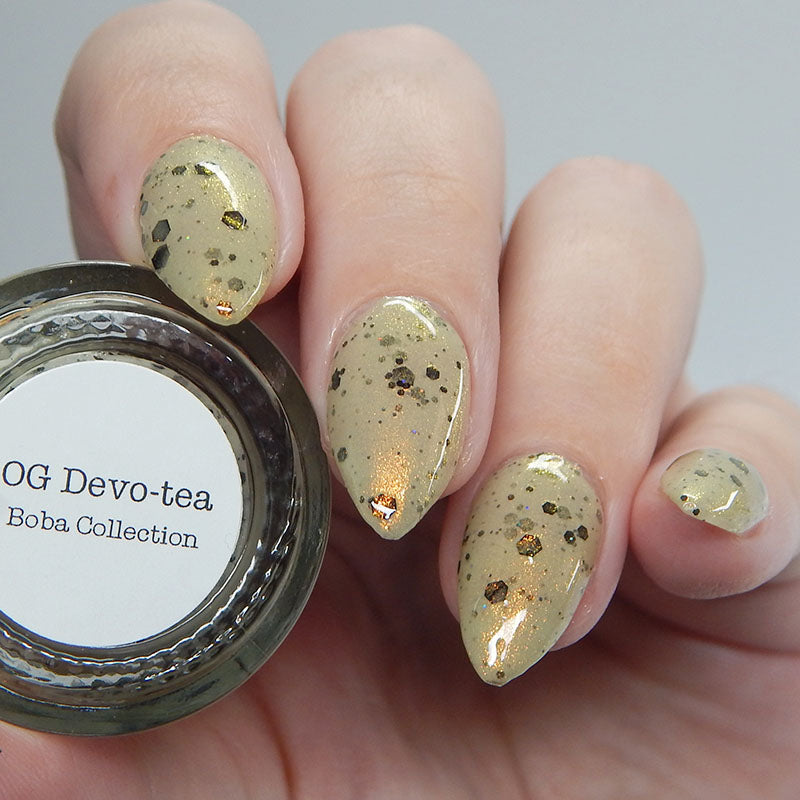 OG Devo-tea - Tan Crelly Nail Polish - Boba Collection - Dam Nail Polish