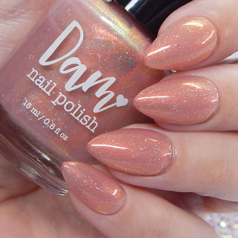 The Bean - Pink Shimmer Nail Polish - PBE Exclusive