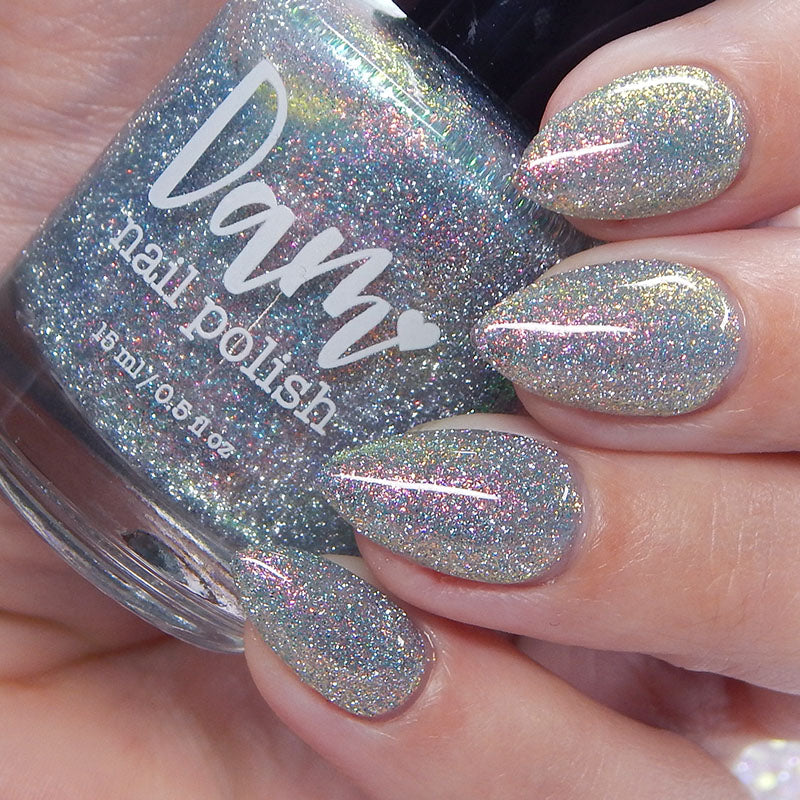 Totally Pawsome - Blue Reflective Nail Polish - Glitter Nail Polish - PBE Exclusive 2024 - Dam Nail Polish