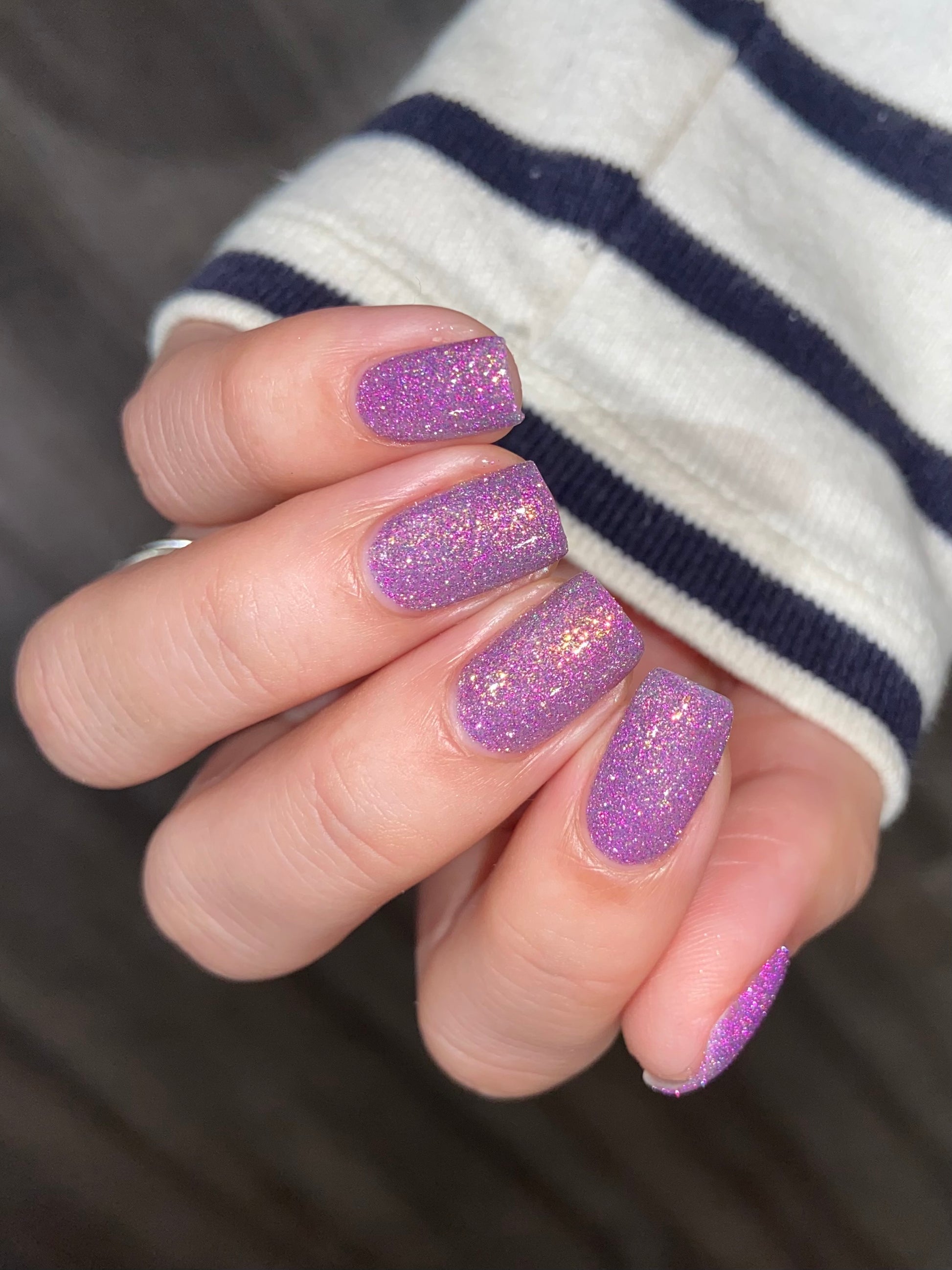 Decade of Dam - Purple Shimmer Reflective Nail Polish - 10th Anniversary Trio - Dam Nail Polish