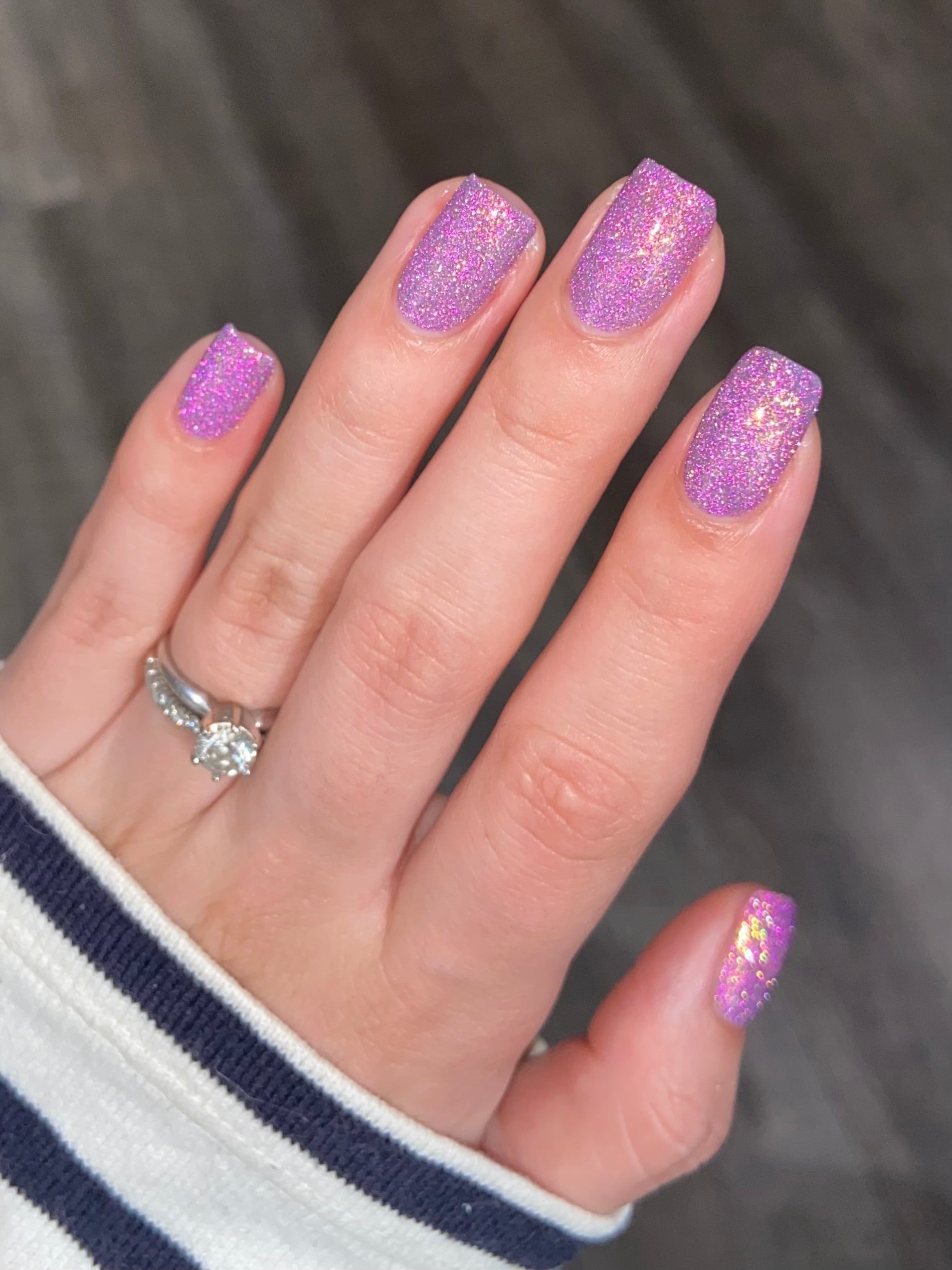 Decade of Dam - Purple Shimmer Reflective Nail Polish - 10th Anniversary Trio - Dam Nail Polish