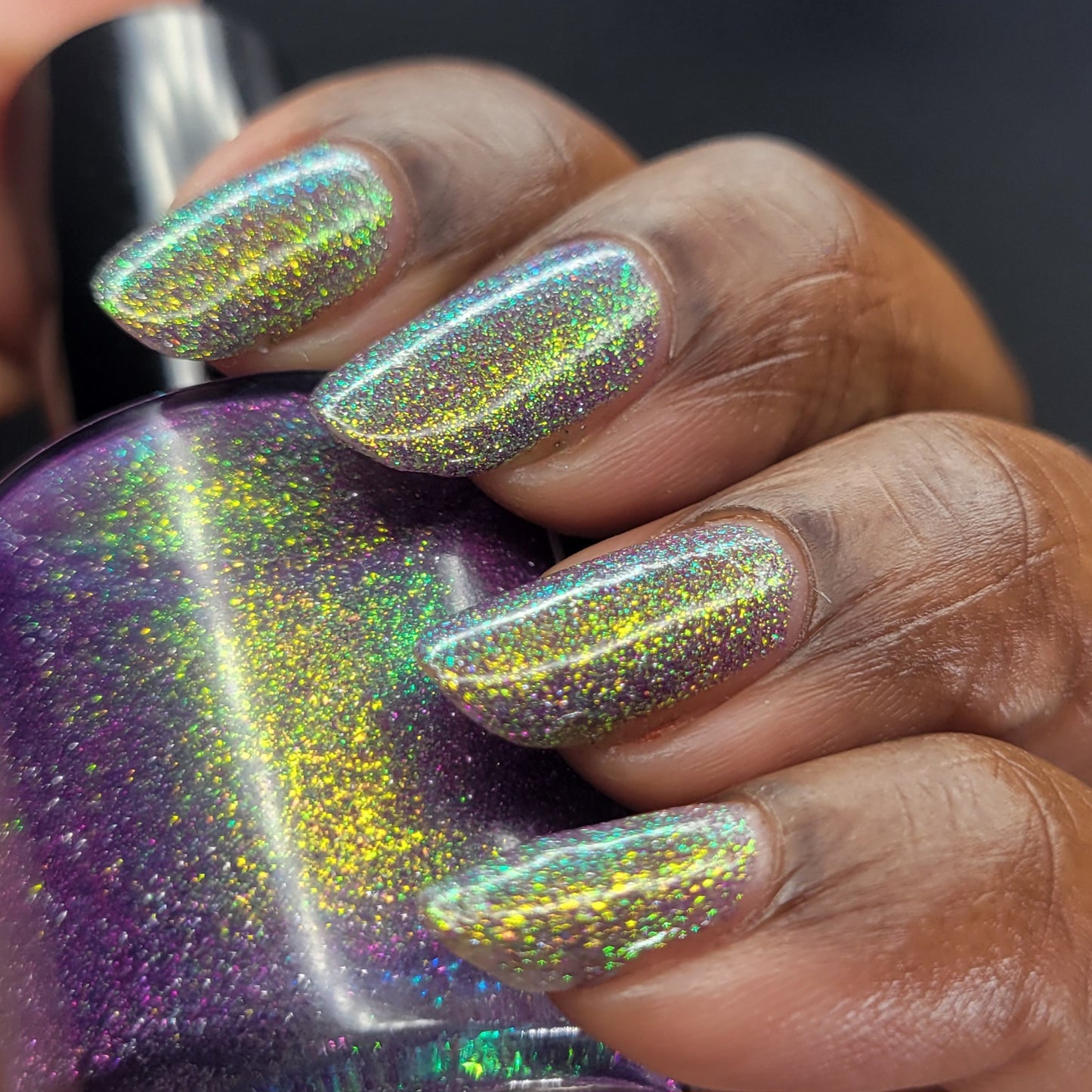 Decade of Dam - Purple Shimmer Reflective Nail Polish - 10th Anniversary Trio - Dam Nail Polish