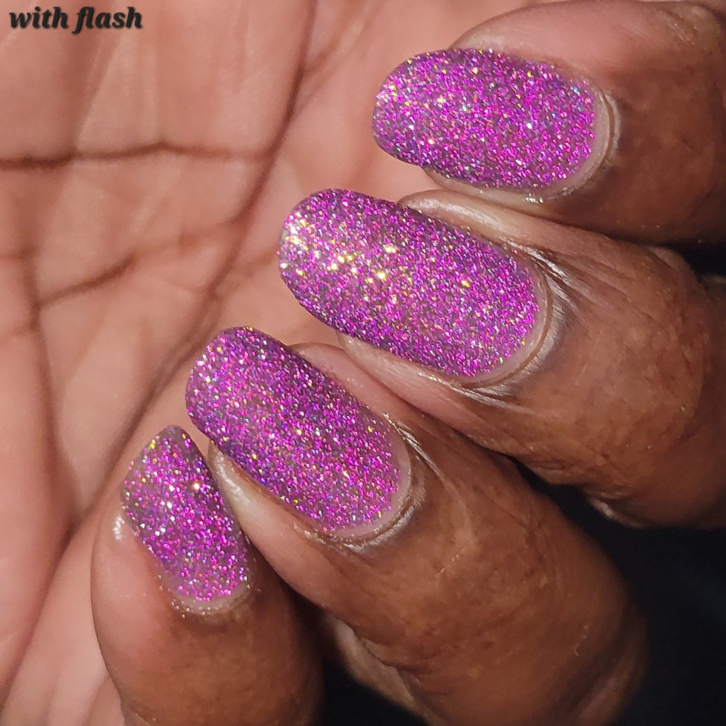 Decade of Dam - Purple Shimmer Reflective Nail Polish - 10th Anniversary Trio - Dam Nail Polish