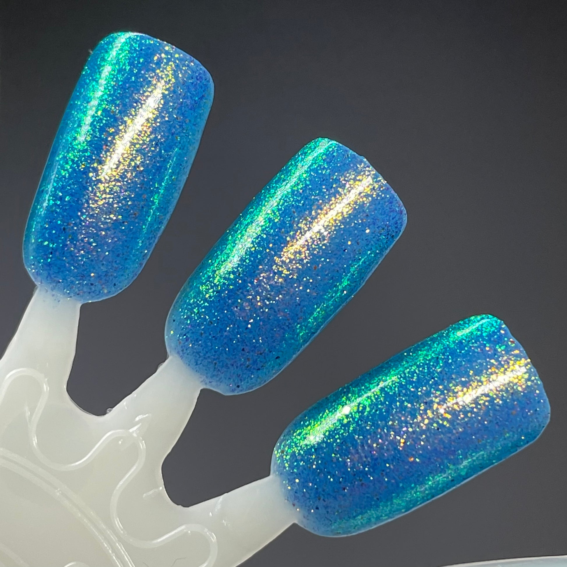 PRE ORDER: Sabotage - Blue Shimmer Nail Polish - Bonus Track Collection - Ships in Approx. 5 Weeks - Dam Nail Polish