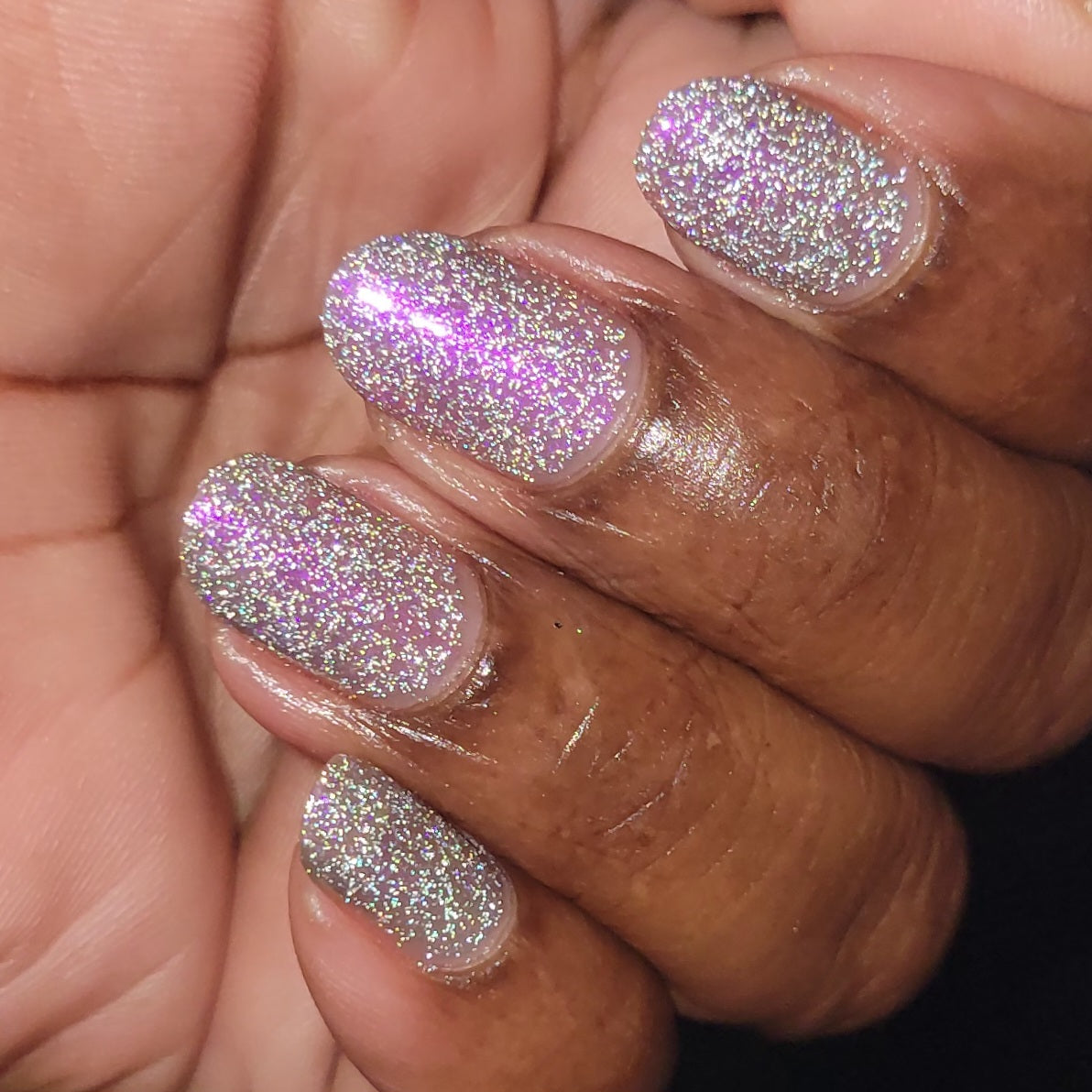 Goat - Gray Reflective Nail Polish - Purple Reflective Nail Polish - Chinese Zodiac Collection - Dam Nail Polish