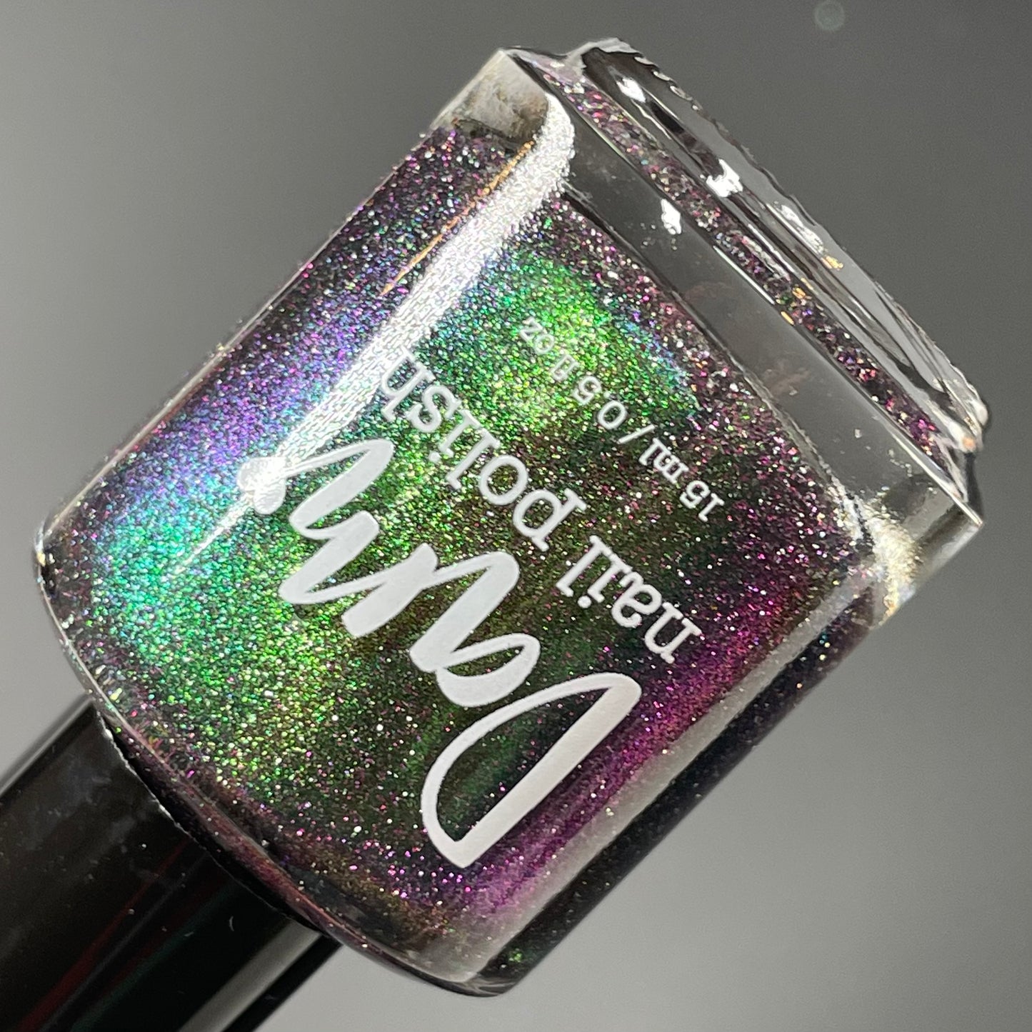 Snake - Green Reflective Nail Polish - Multichrome Nail Polish - Chinese Zodiac Collection - Dam Nail Polish